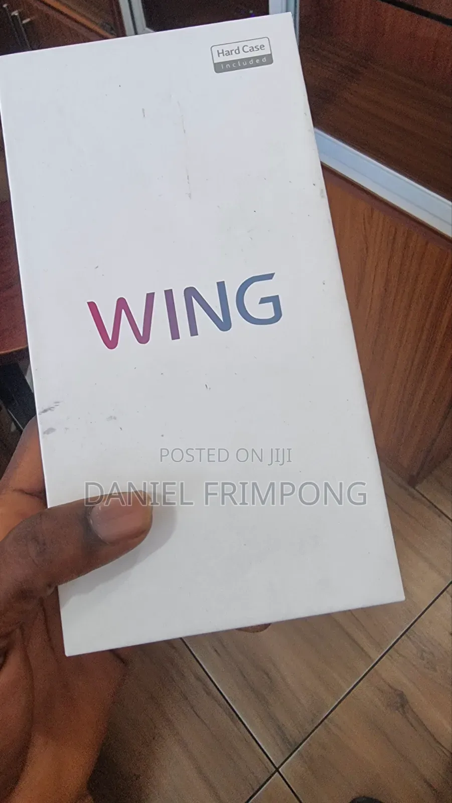New LG Wing 5G 256 GB Black
