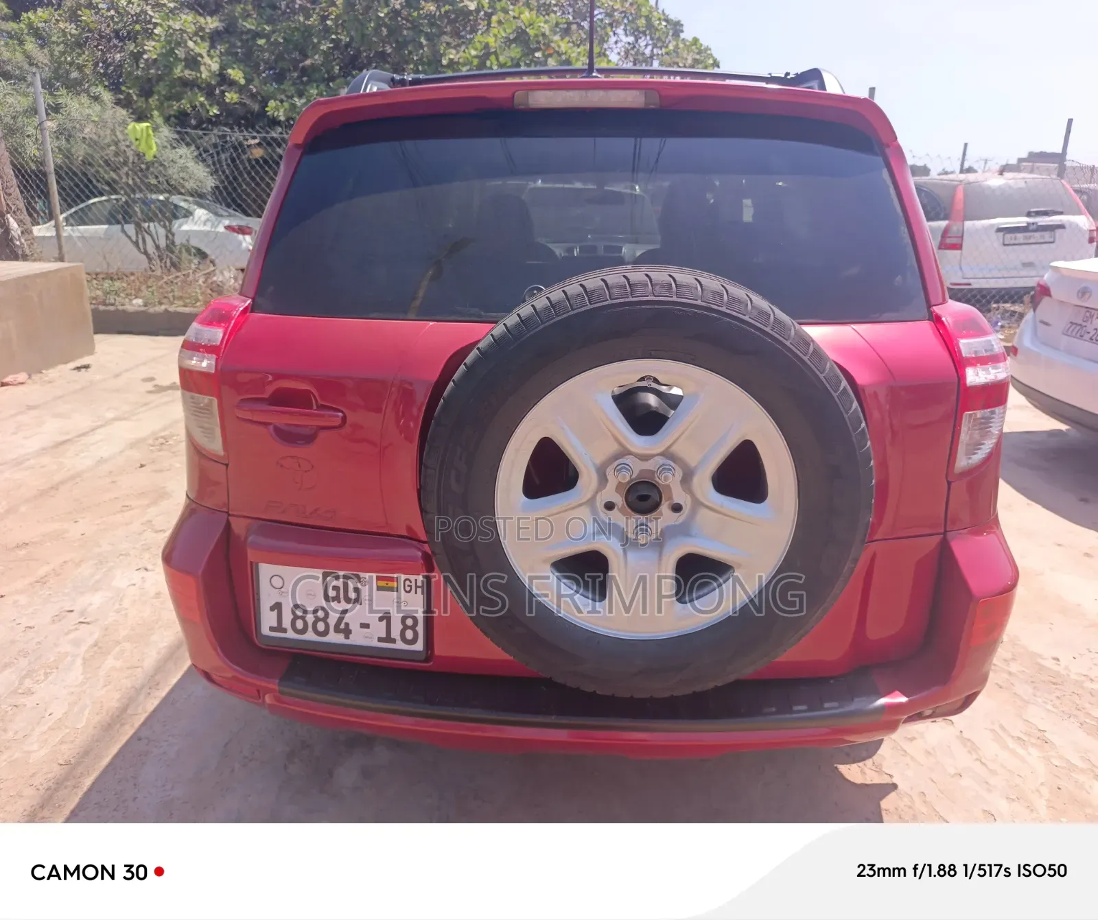 Toyota RAV4 2008 Red