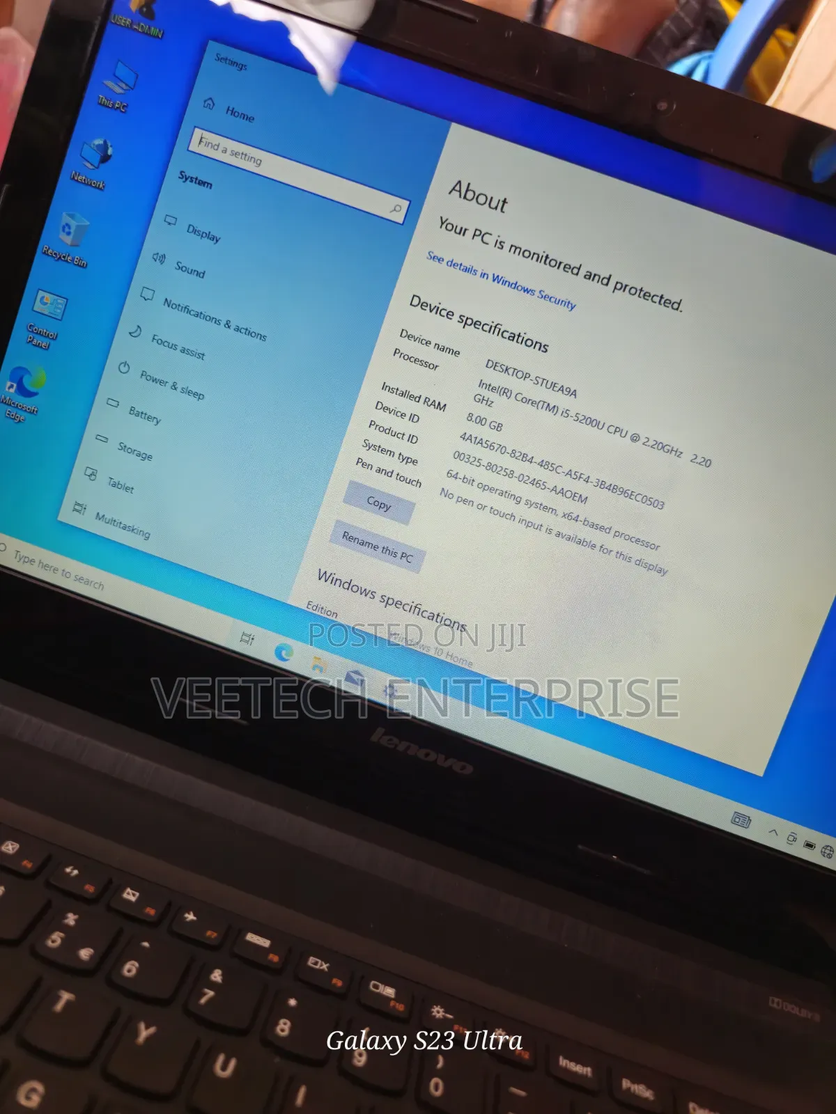 Laptop Lenovo G50-70 8GB Intel Core i5 SSD 256GB
