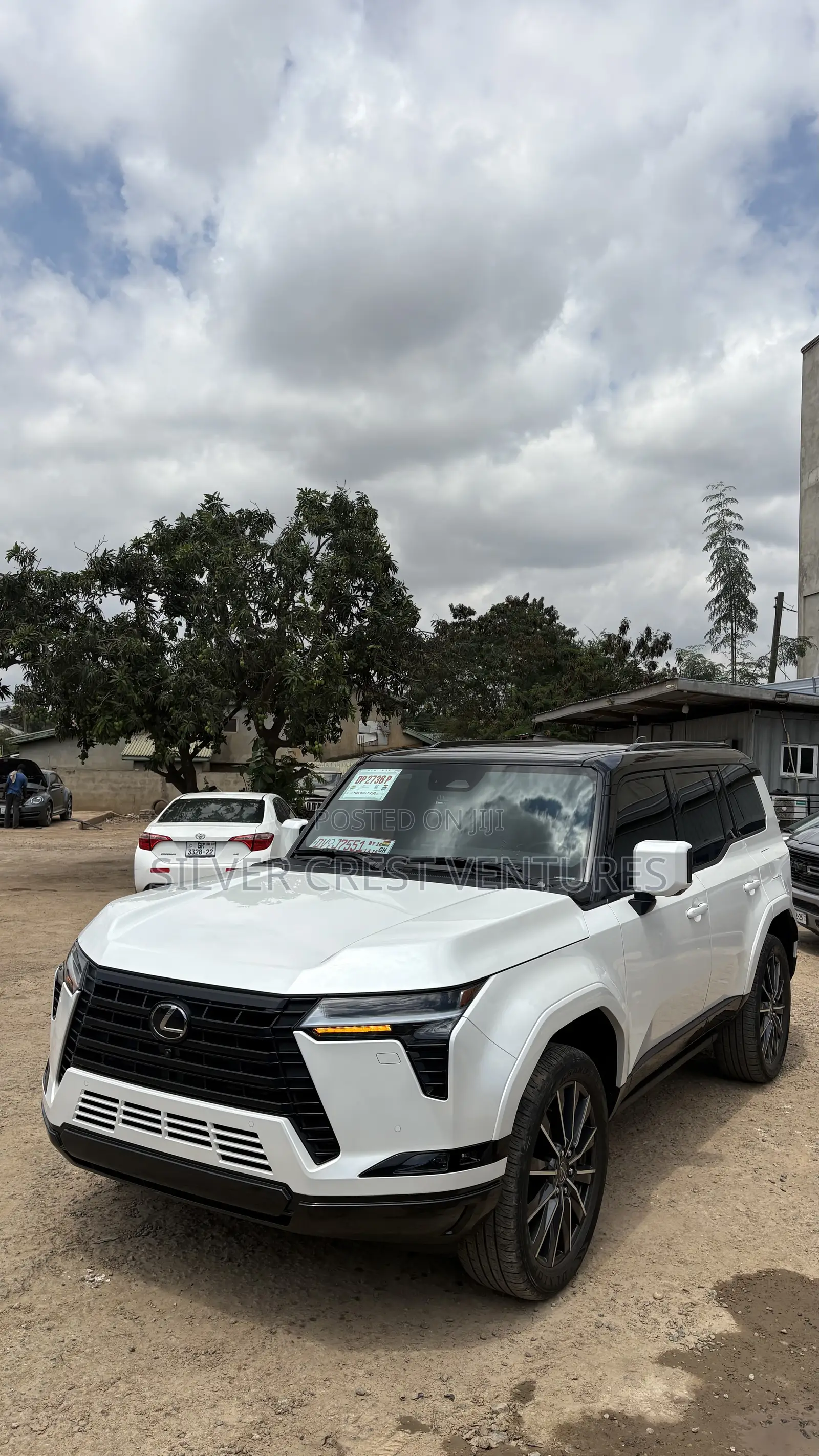 Lexus GX 550 Overtrail 2024 White