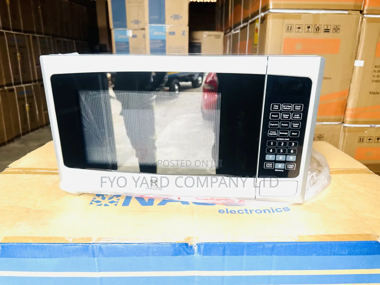 Newly Improved Nasco 25L Fast Heating Microwave + Grill