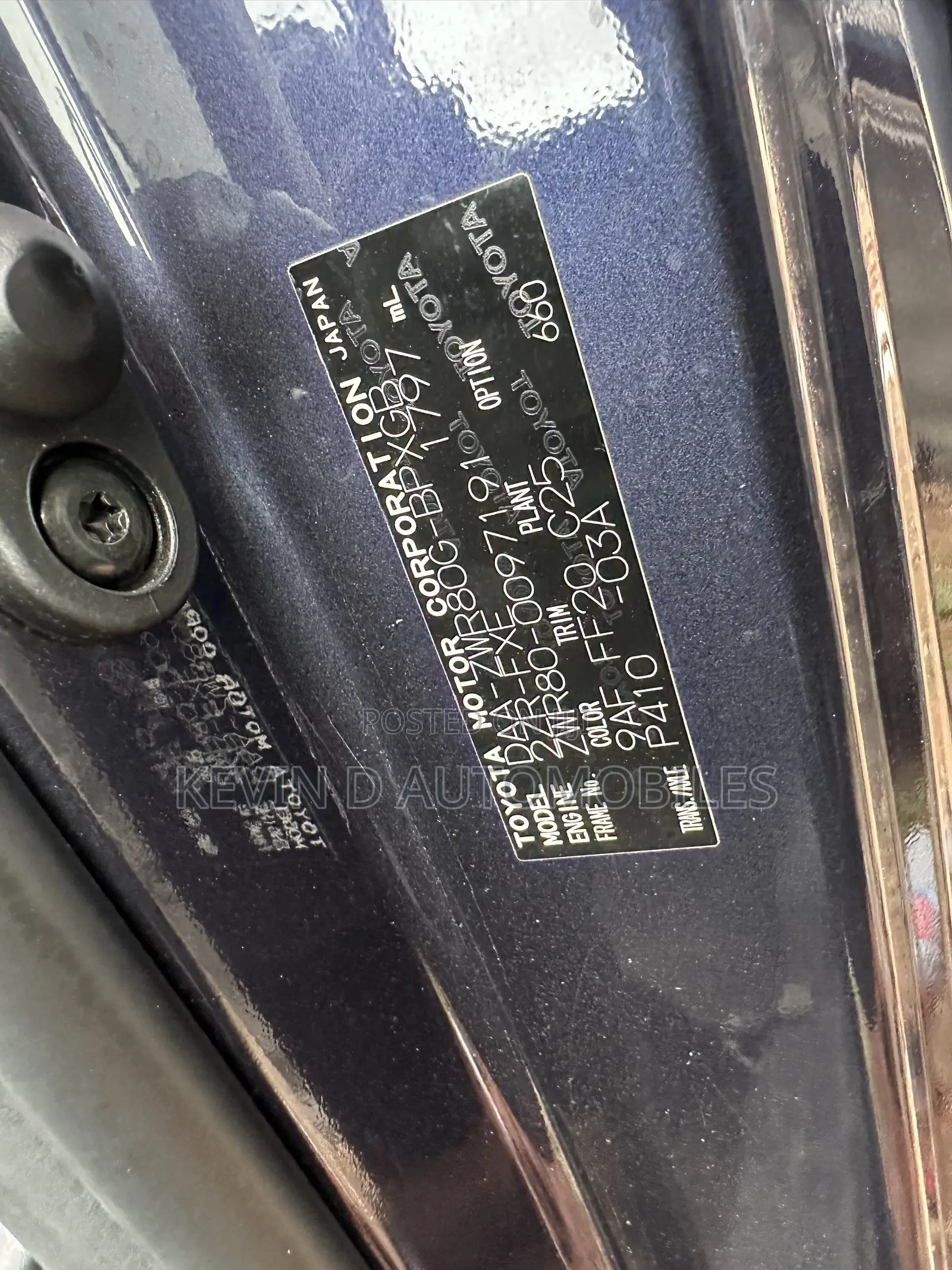 Toyota Voxy Hybrid X 2WD 7-Seater 2015 Blue