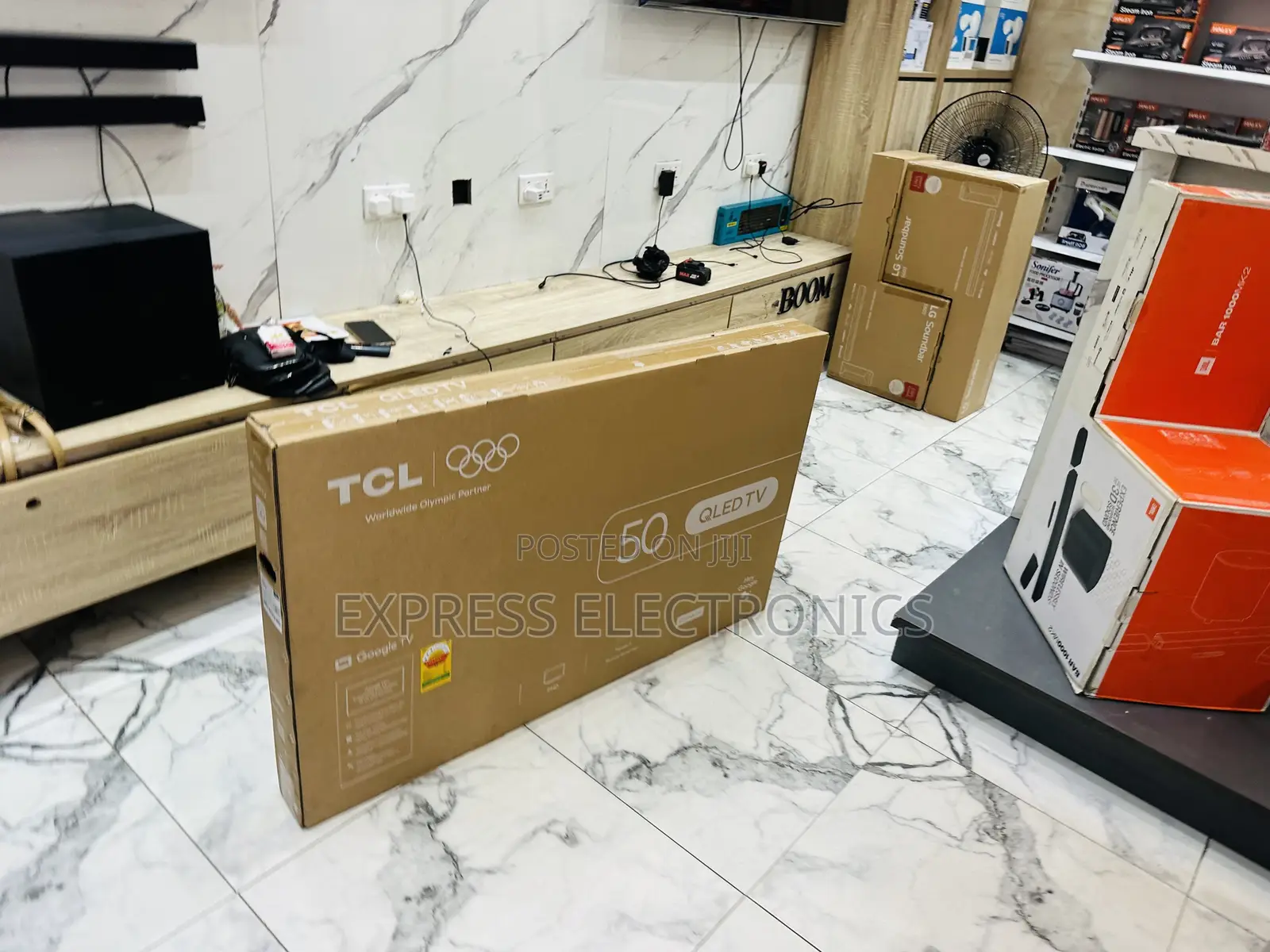 High Quality Slim TCL TV 50 Smart Satellite Android FHD QLED