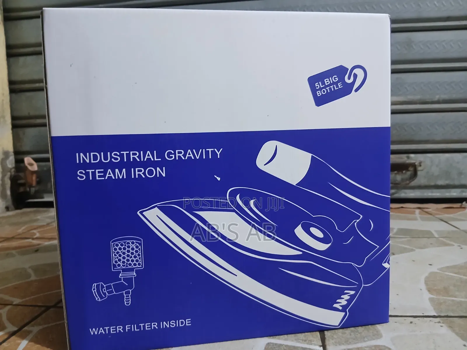 Industrial Gravity Steam Iron