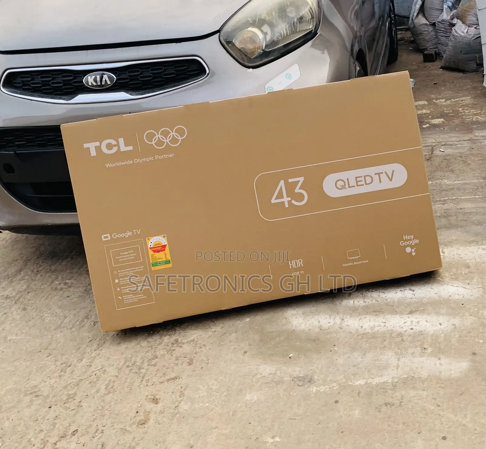 Bag Away TCL Qled 43 Inch Android Frameless * TV