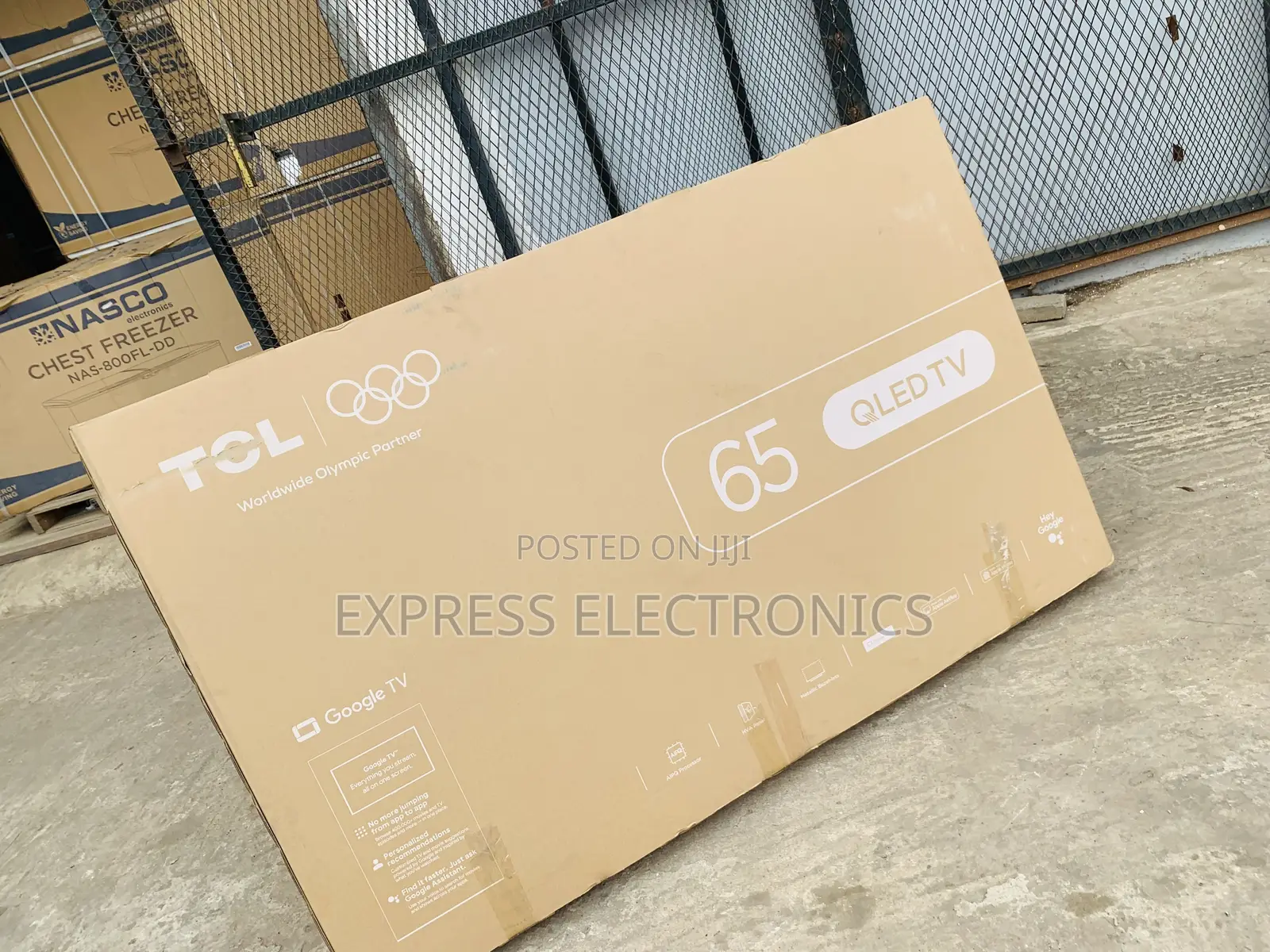 TCL TV 65 Smart Satellite Android UHD 