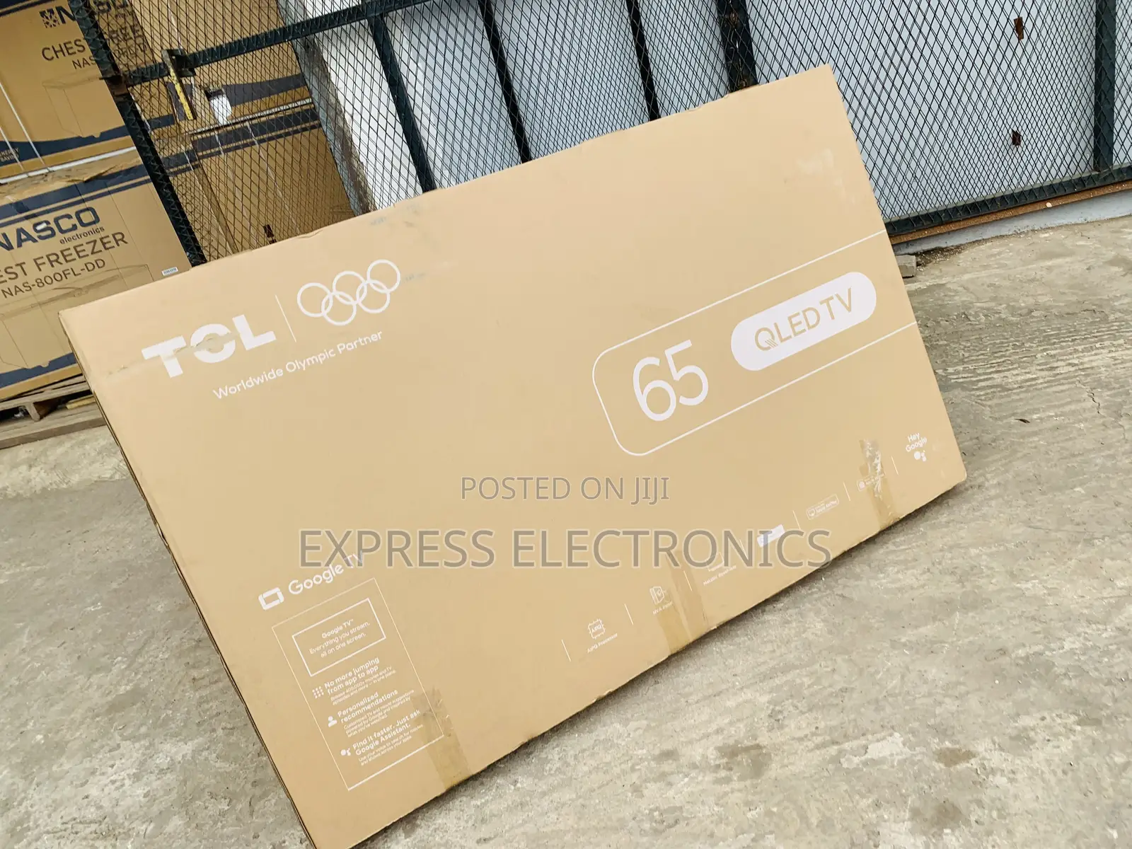 TCL TV 65 Smart Satellite Android UHD 