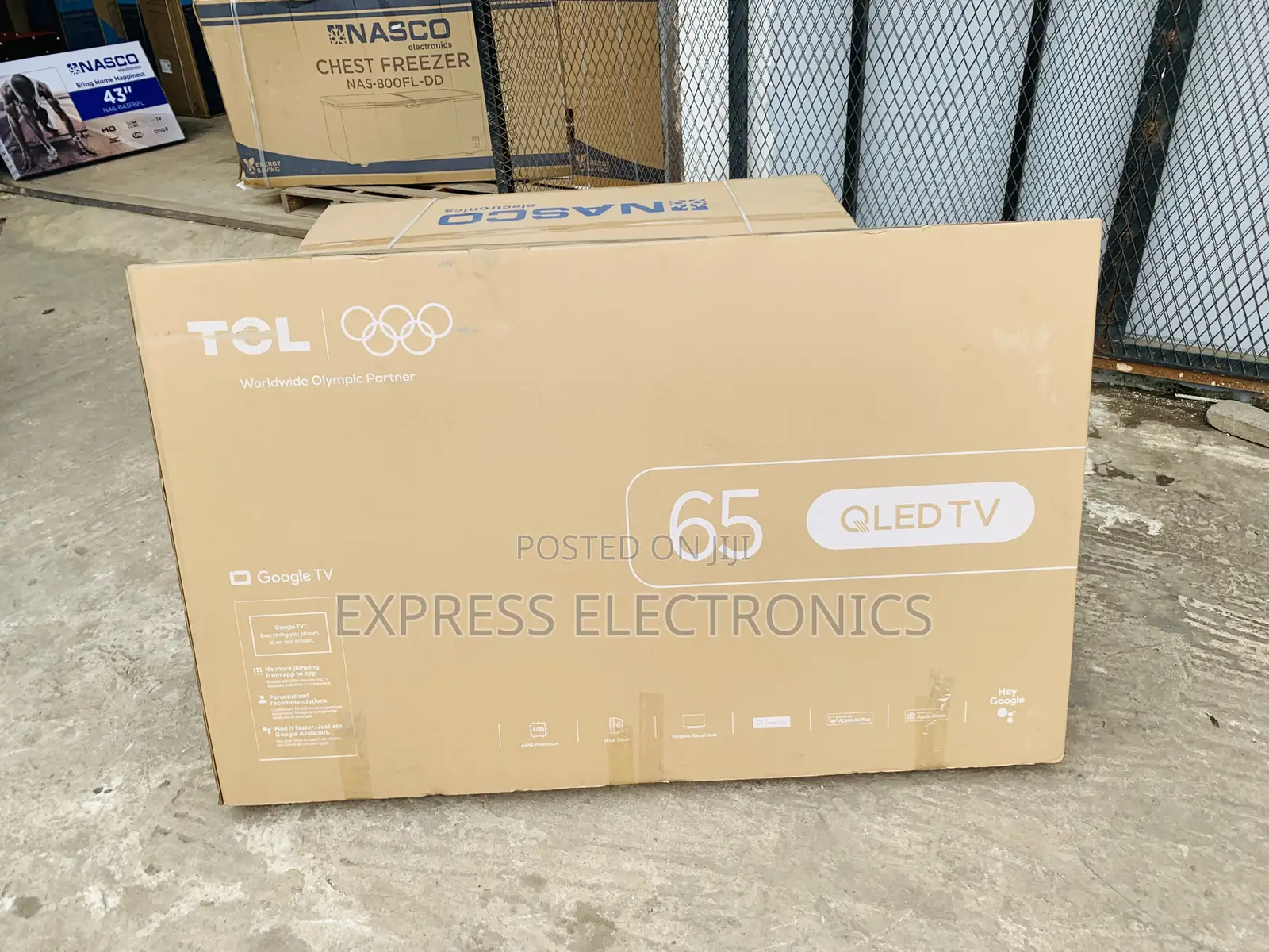 Hot  Deals TCL TV 65 Smart Satellite Android UHD 