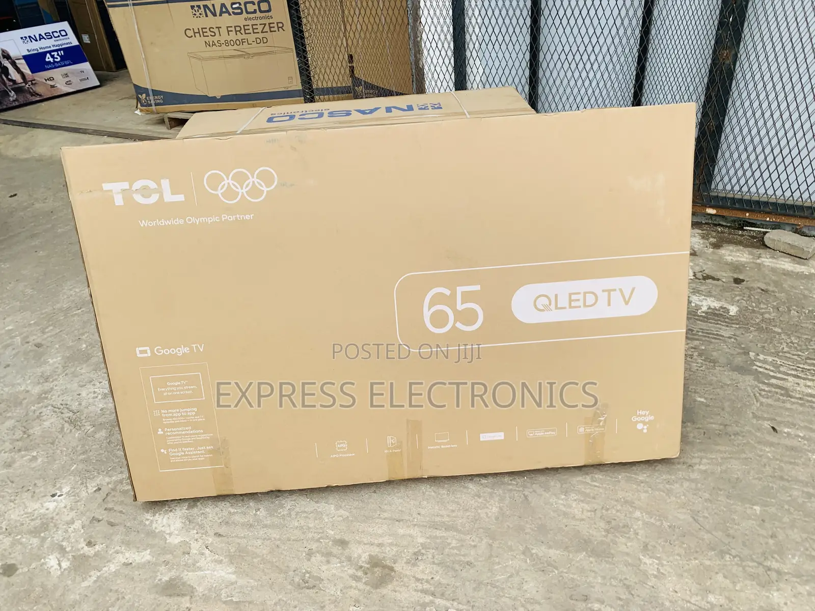 Hot  Deals TCL TV 65 Smart Satellite Android UHD 