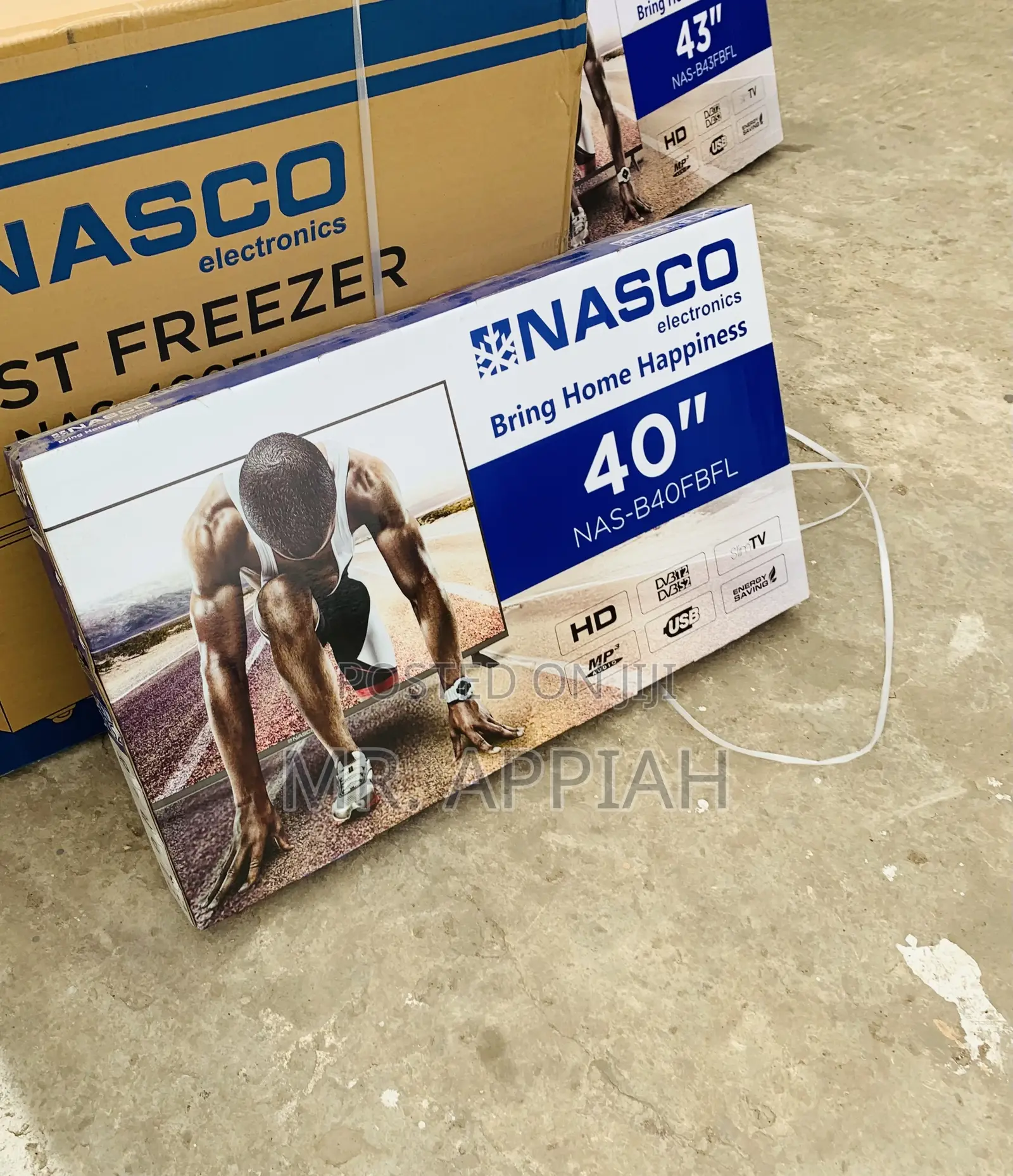 Check Out Classic Nasco 40” FHD Digital Satellite TV(Black)