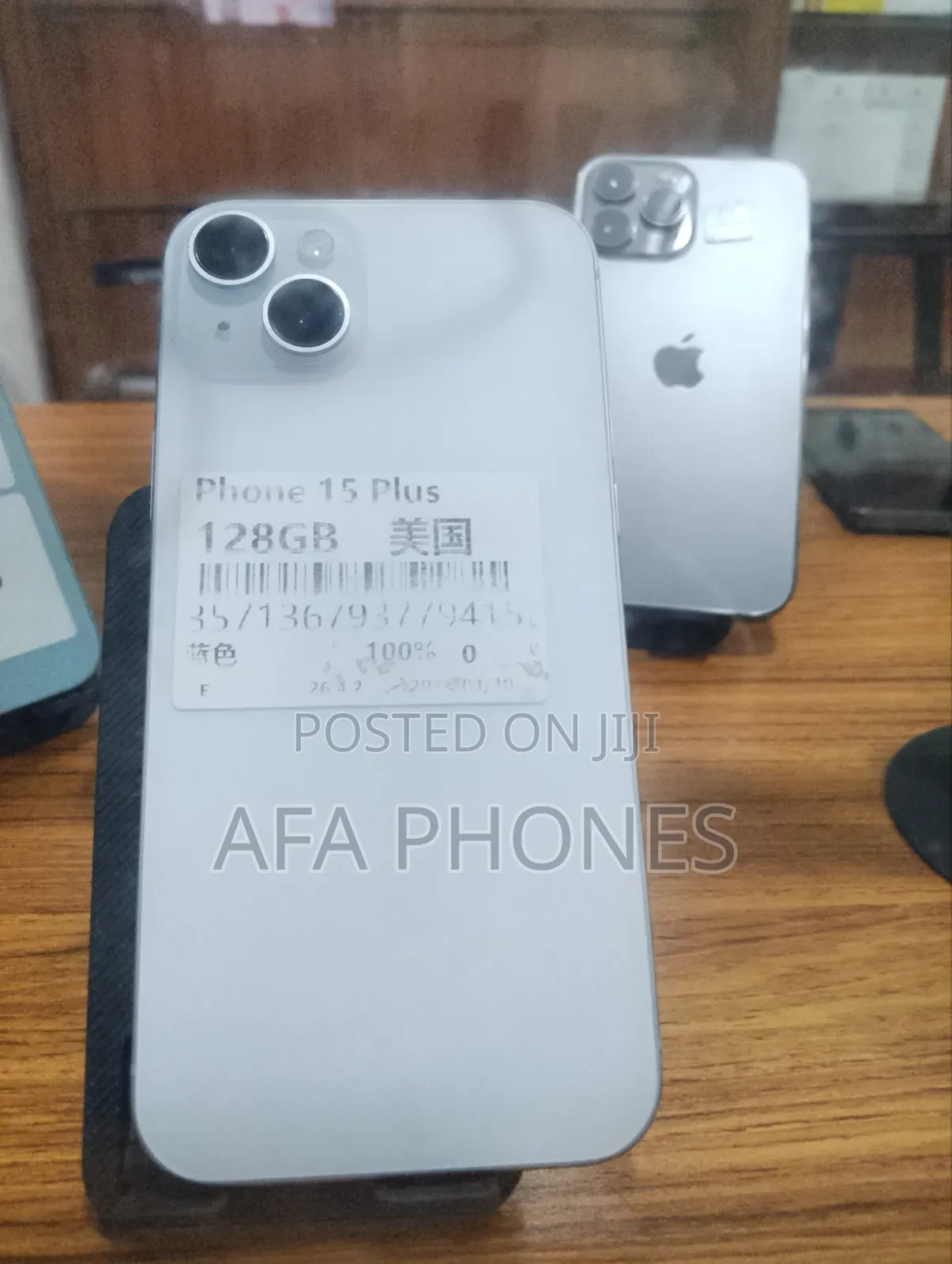 New Apple iPhone 15 Plus 128 GB Silver