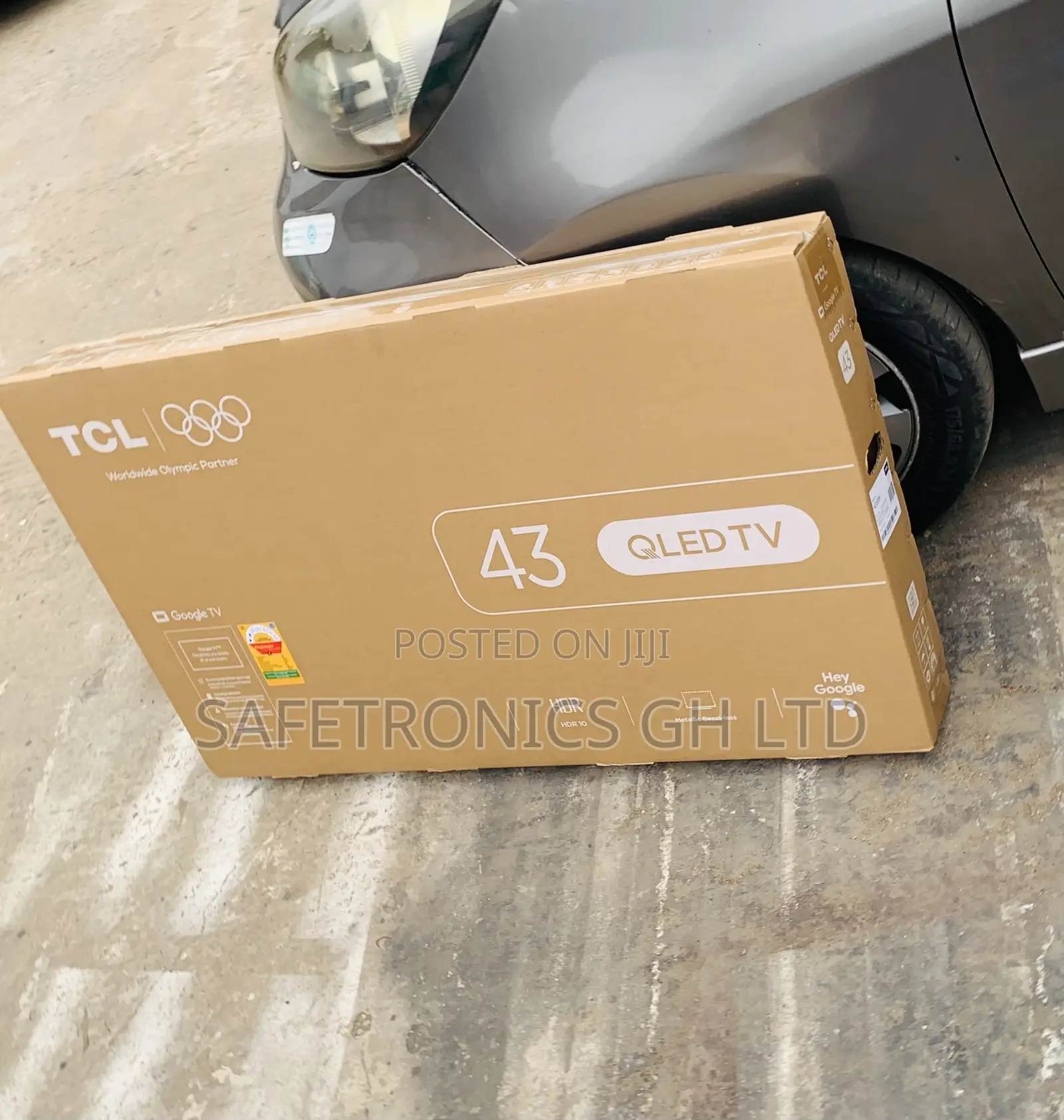 Grab Elegant = TCL 43 Inch Smart Qled Android Frameless TV