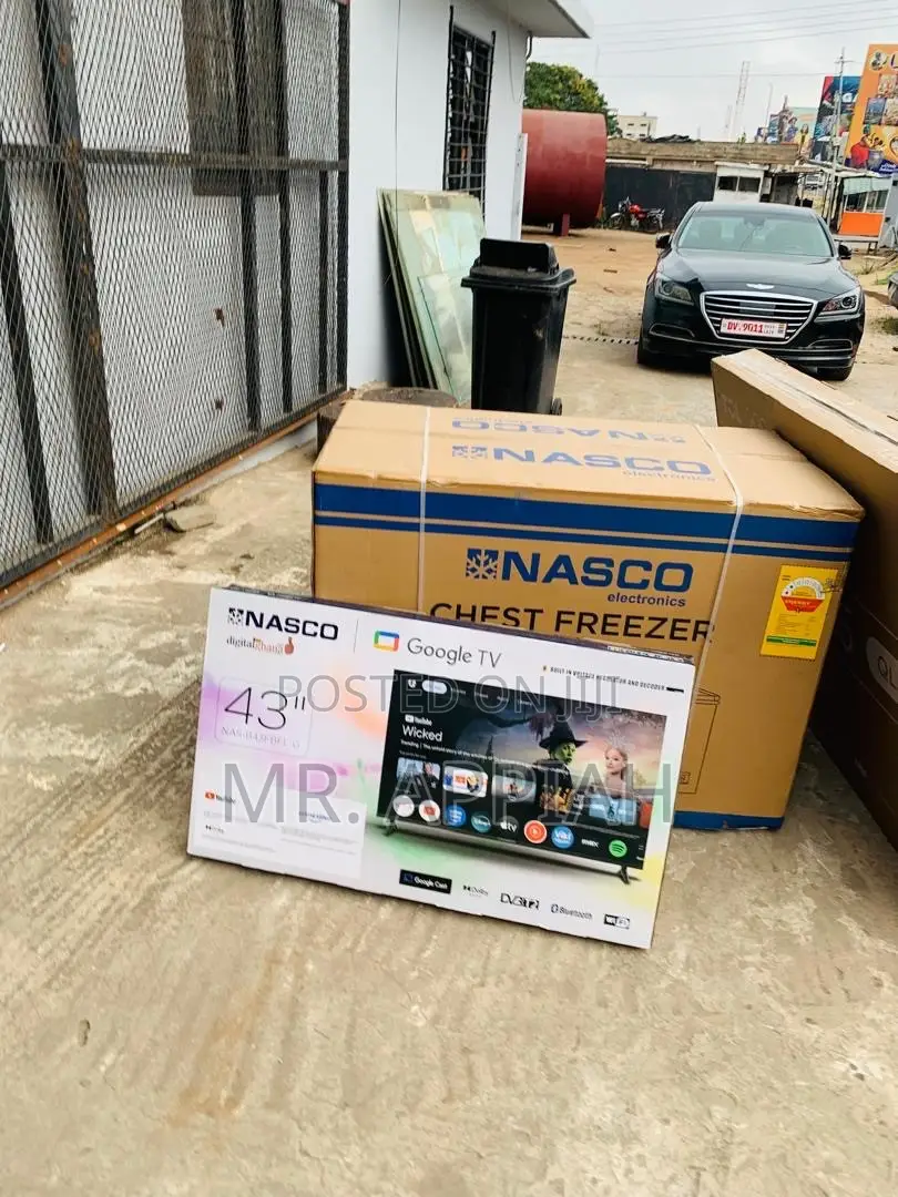 Check Out Classic Nasco 43” Full Hd Television(Remote Control)