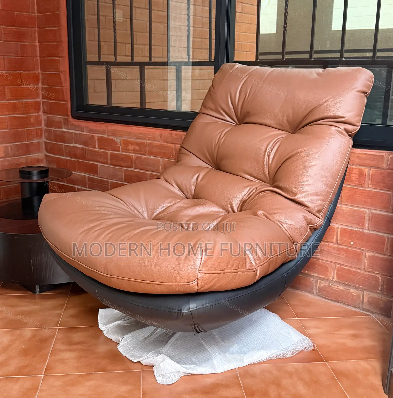 Luxury Brown Armchair | Imported | Super Comfortable | Limited Stock
