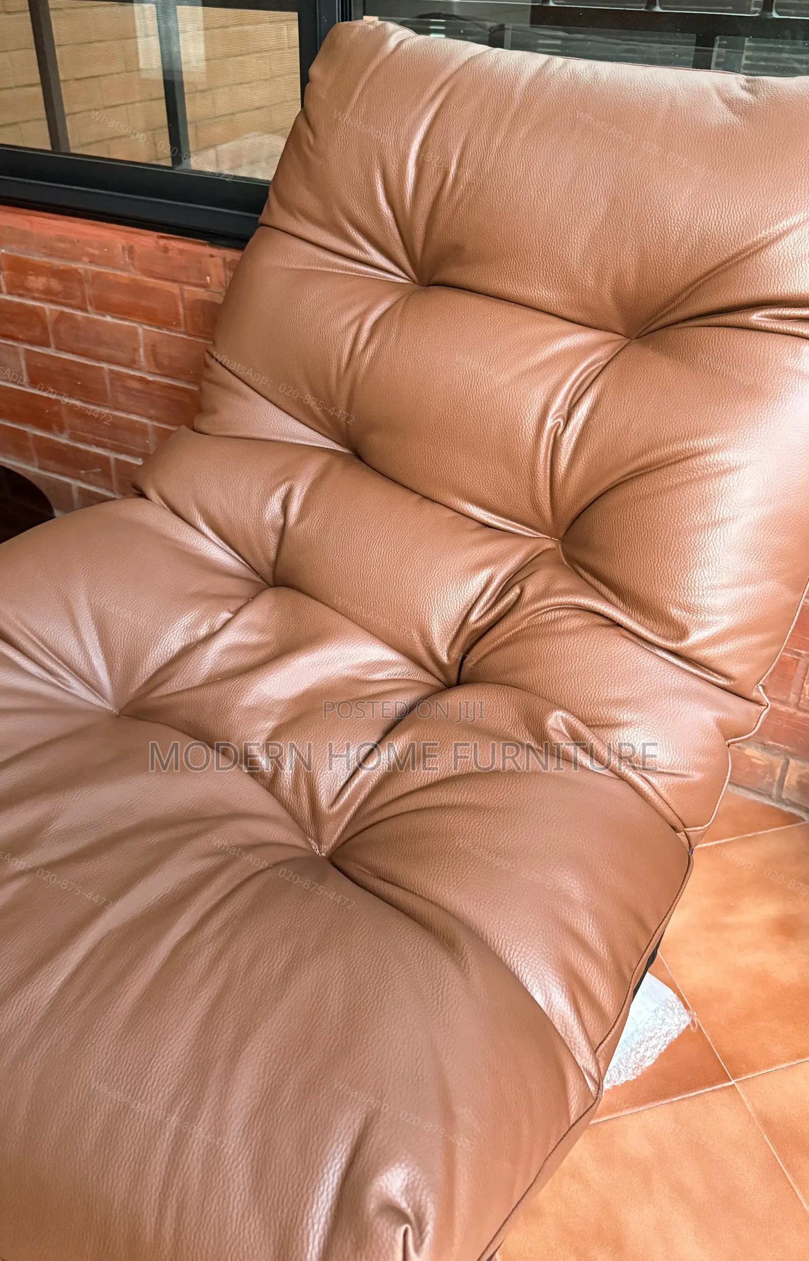 Luxury Brown Armchair | Imported | Super Comfortable | Limited Stock