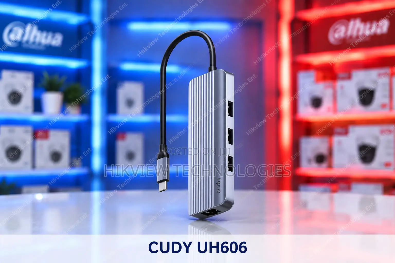 Cudy UH606 6-in-1 USB-C Hub