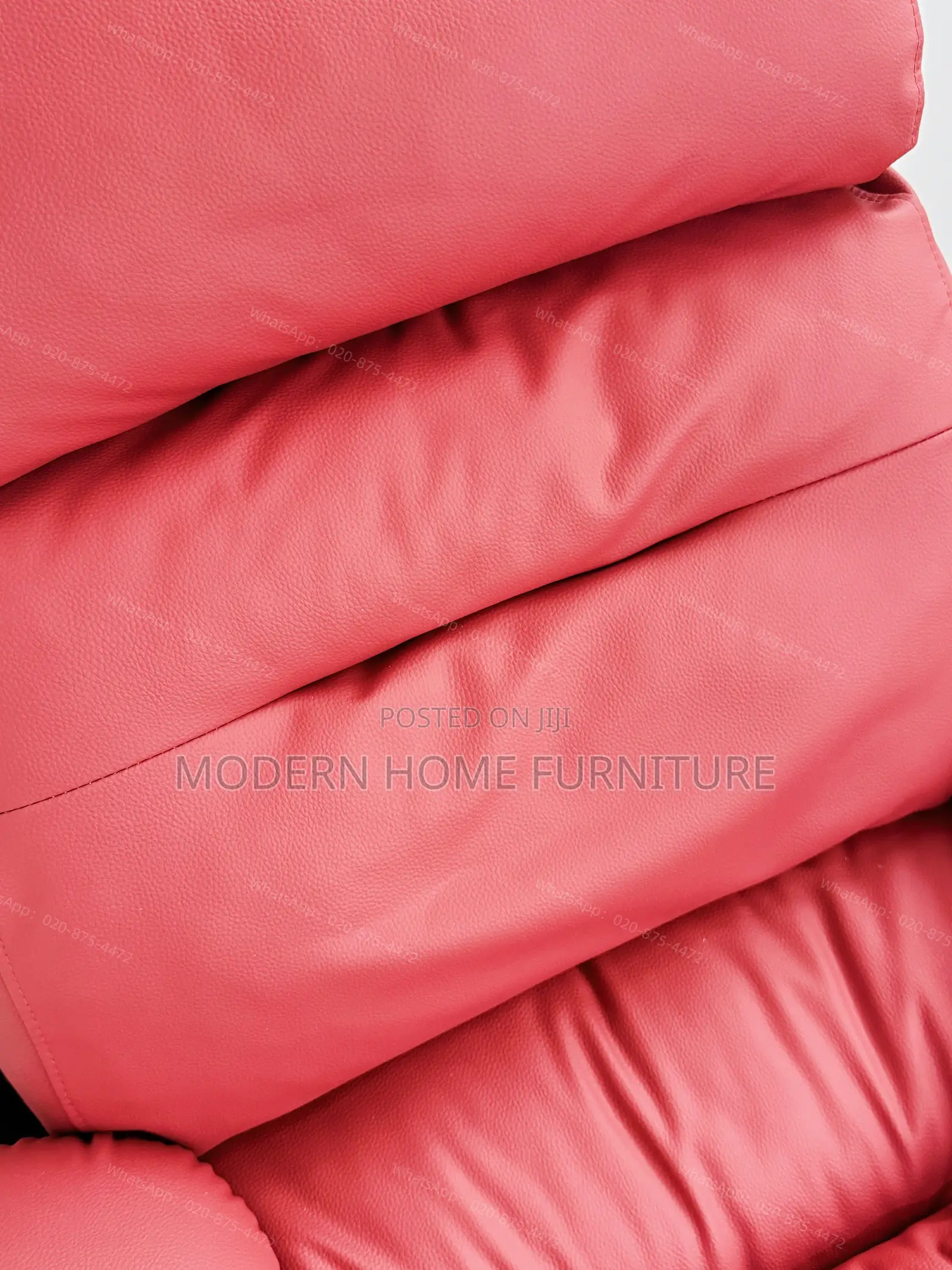 Luxury Red Armchair | Imported | Comfortable Elegant