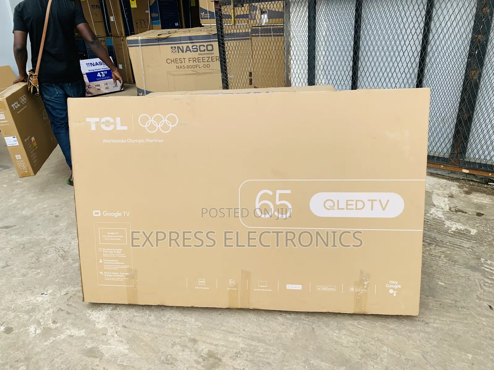 Best Buy at 10GiG TCL TV 65 Smart Satellite Android UHD 