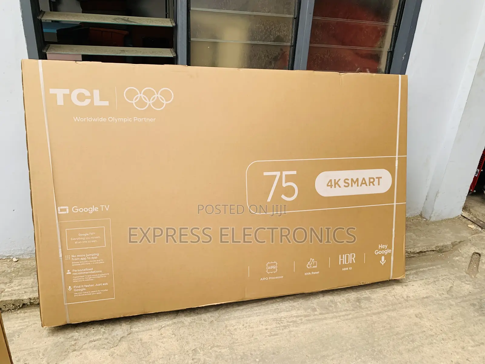 TCL 75′′ UHD Smart Android Television (Model 75P6L)