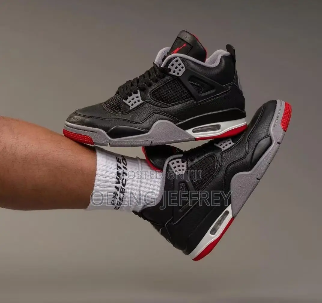 Original Air Jordan 4 Retro Bred Reimagined