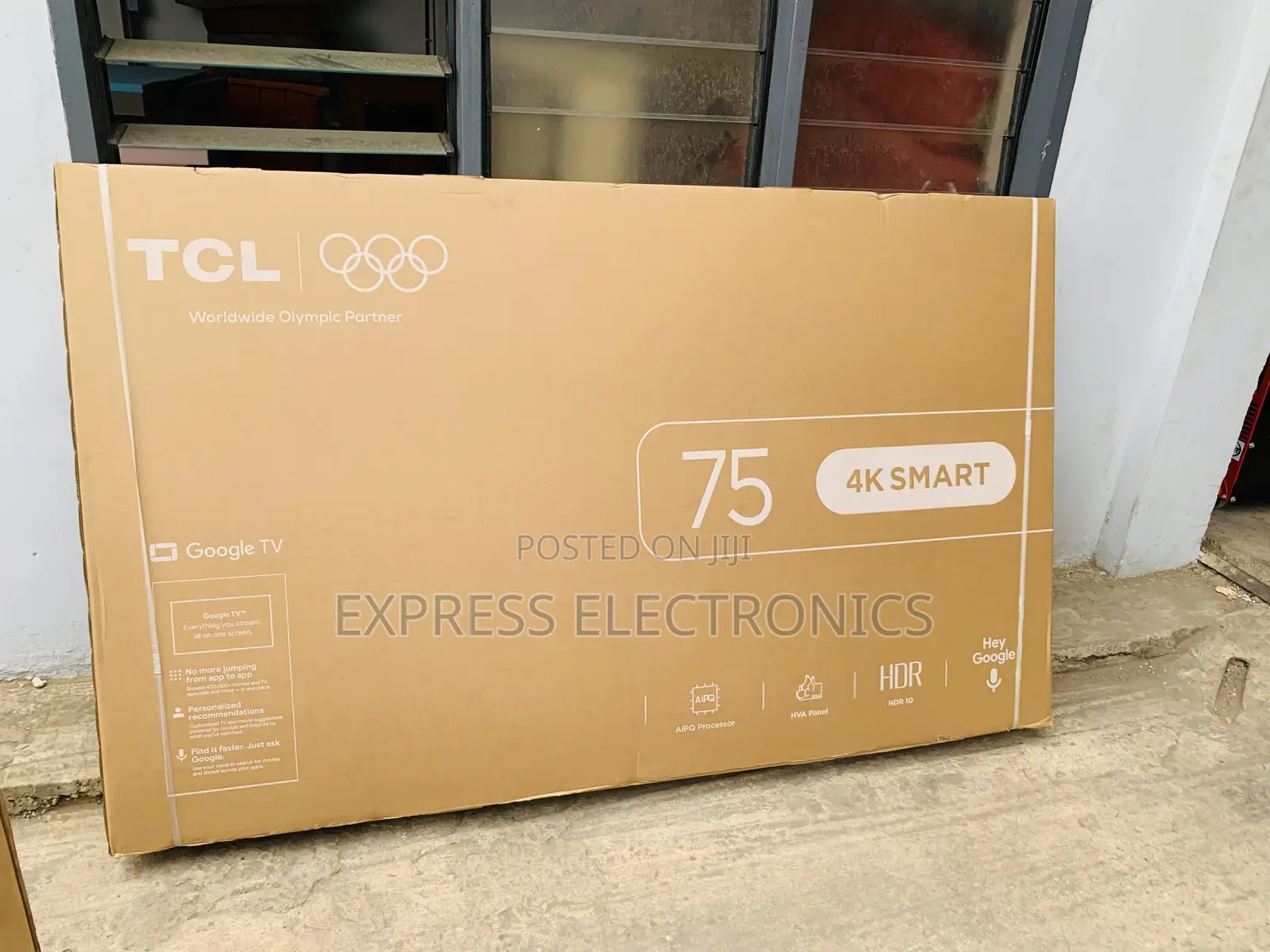 Text Us for TCL 75′′ UHD Smart Android Television (Model 75P6L)