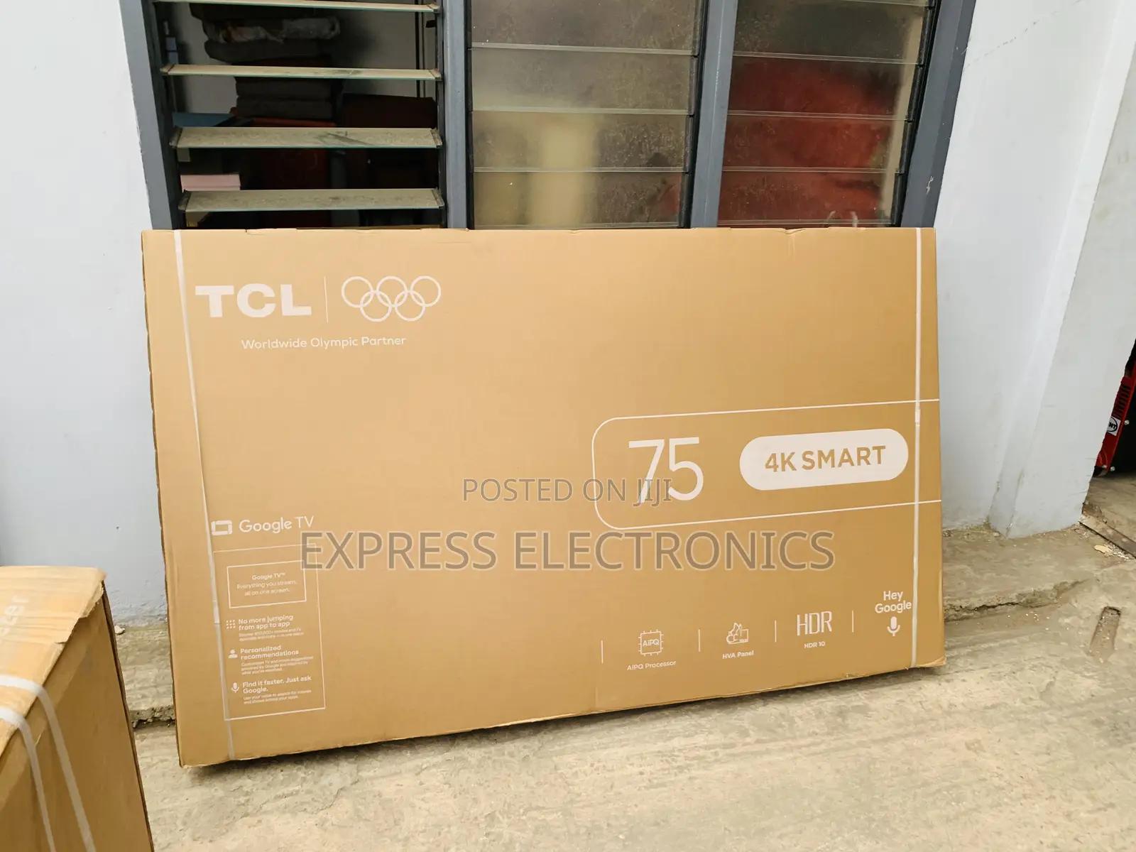 Zealous Sleek TCL 75′′ UHD Smart Android Television (Model 75P6L)