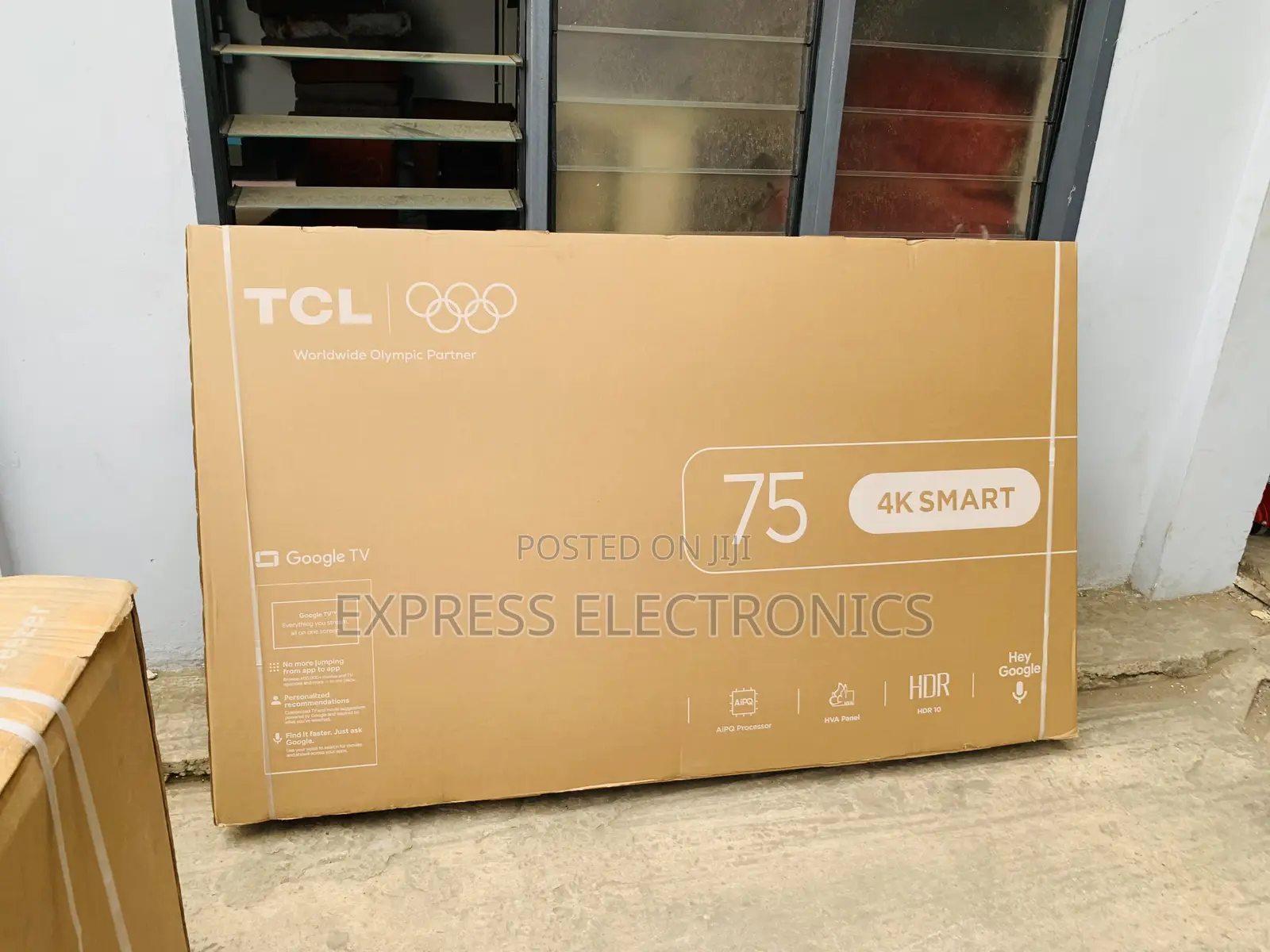 Zealous Sleek TCL 75′′ UHD Smart Android Television (Model 75P6L)
