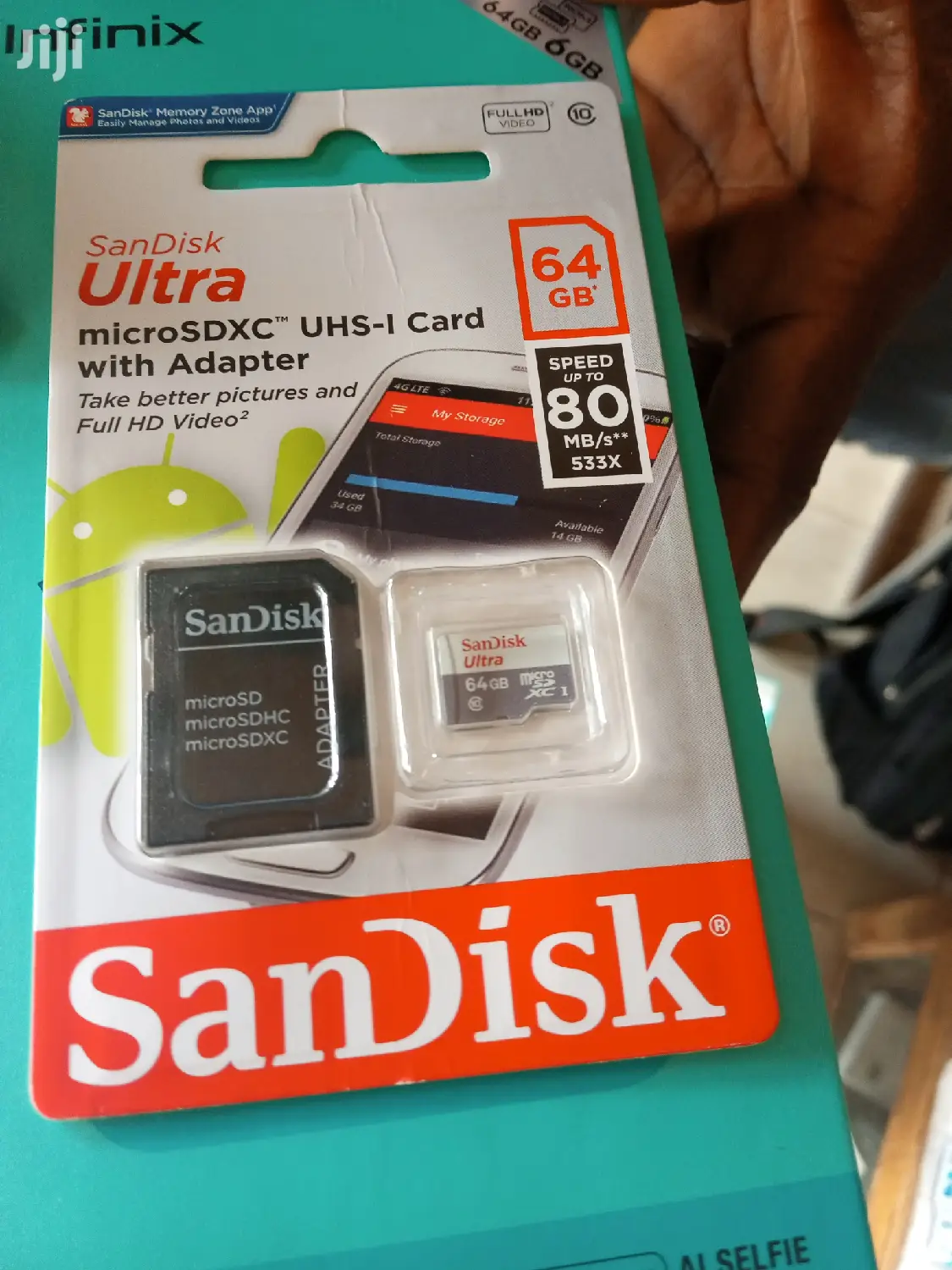 Sandisk Memory Card 64gb