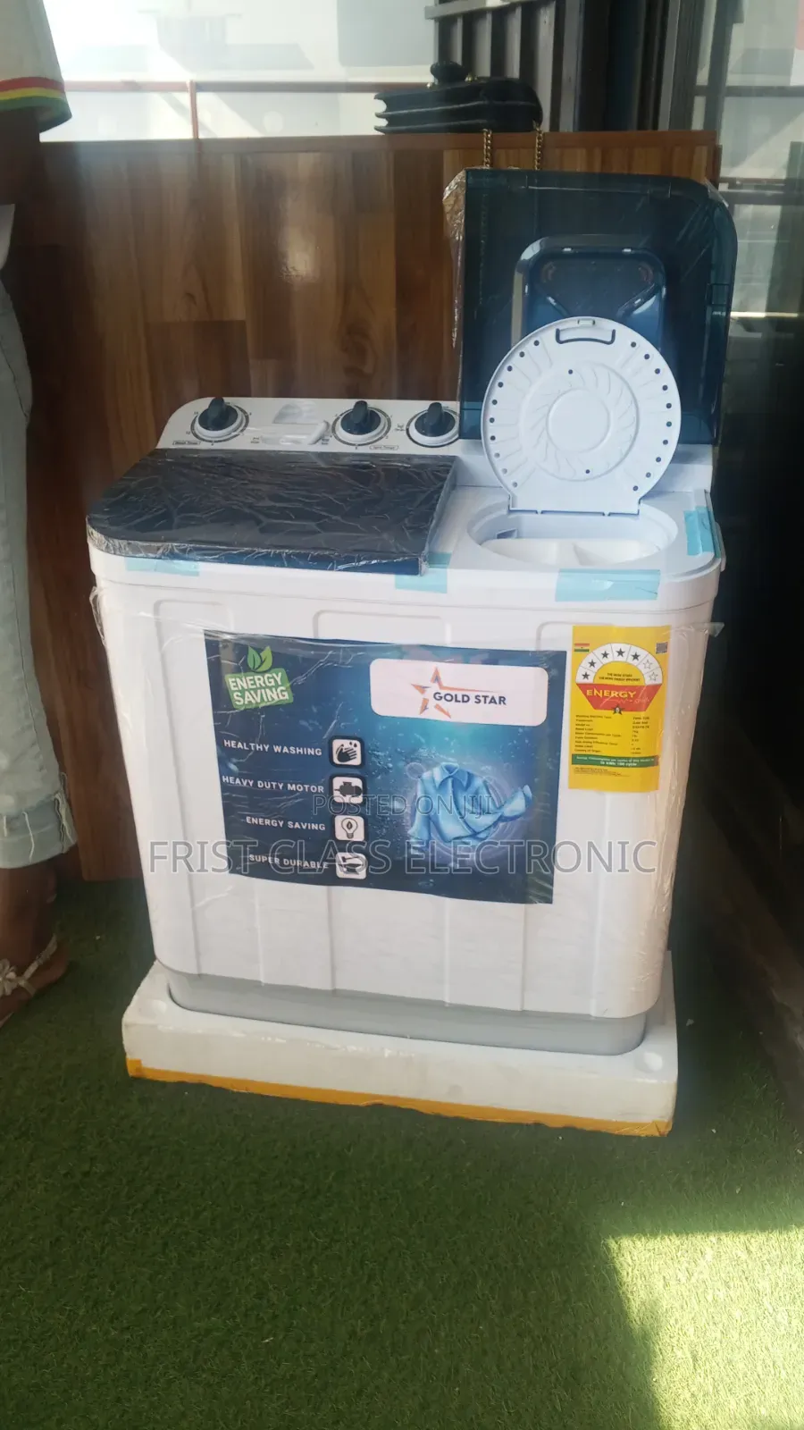 Twin Tub Washing Machine -Gold Star - Making Life Easy