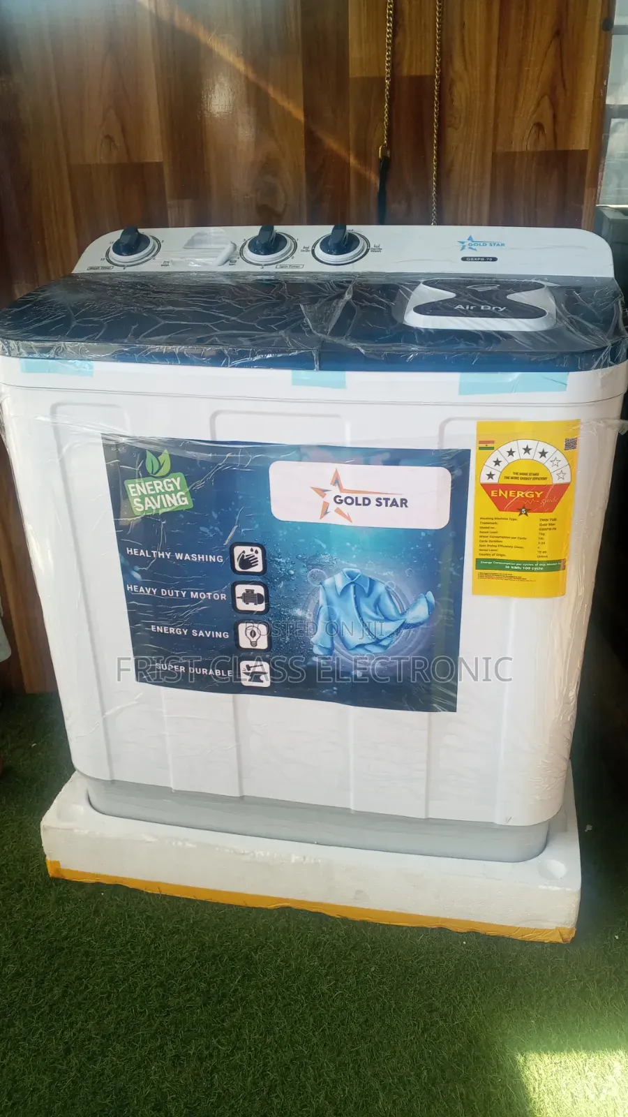 Twin Tub Washing Machine -Gold Star - Making Life Easy