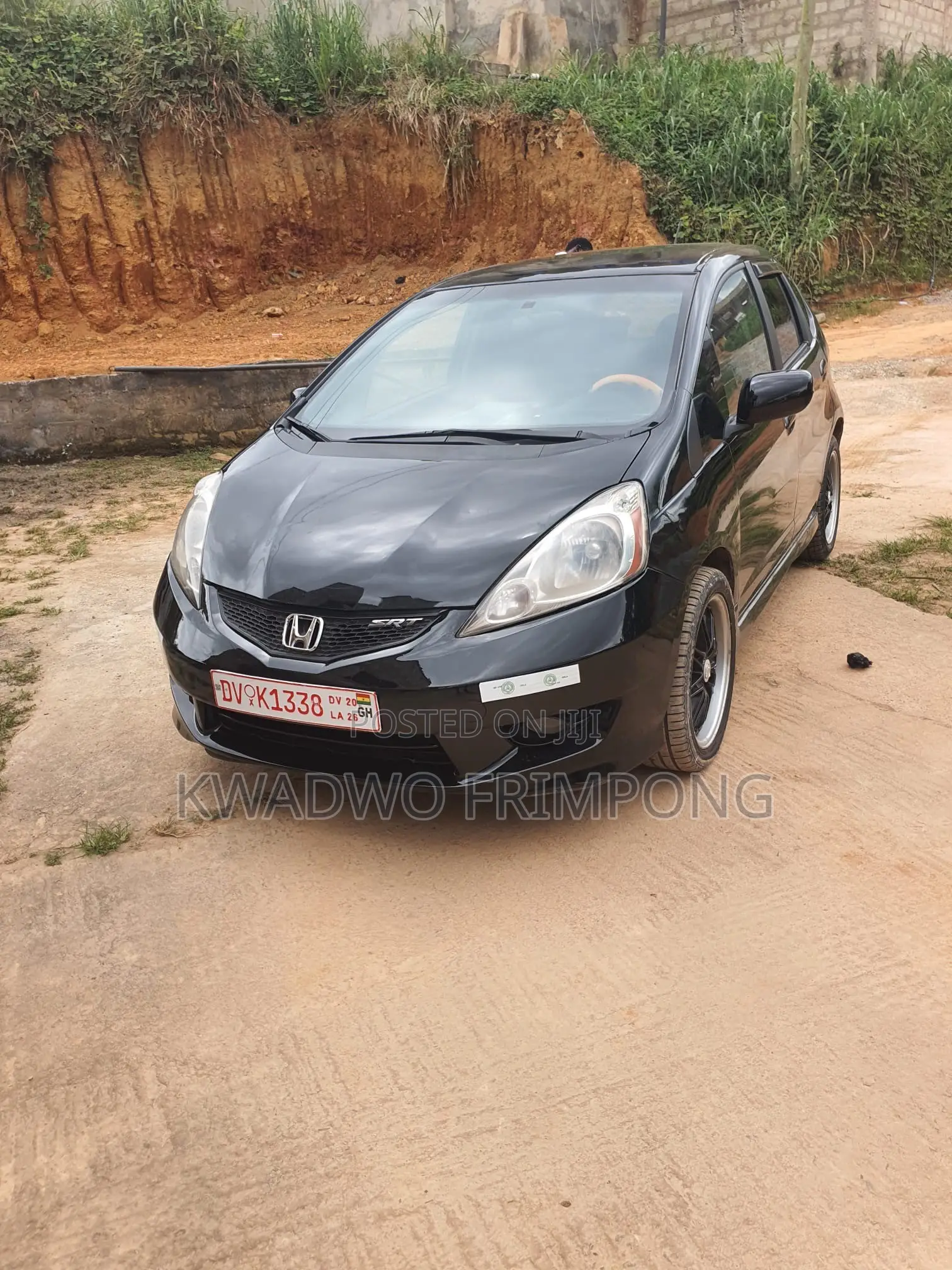 Honda Fit Automatic 2011 Black