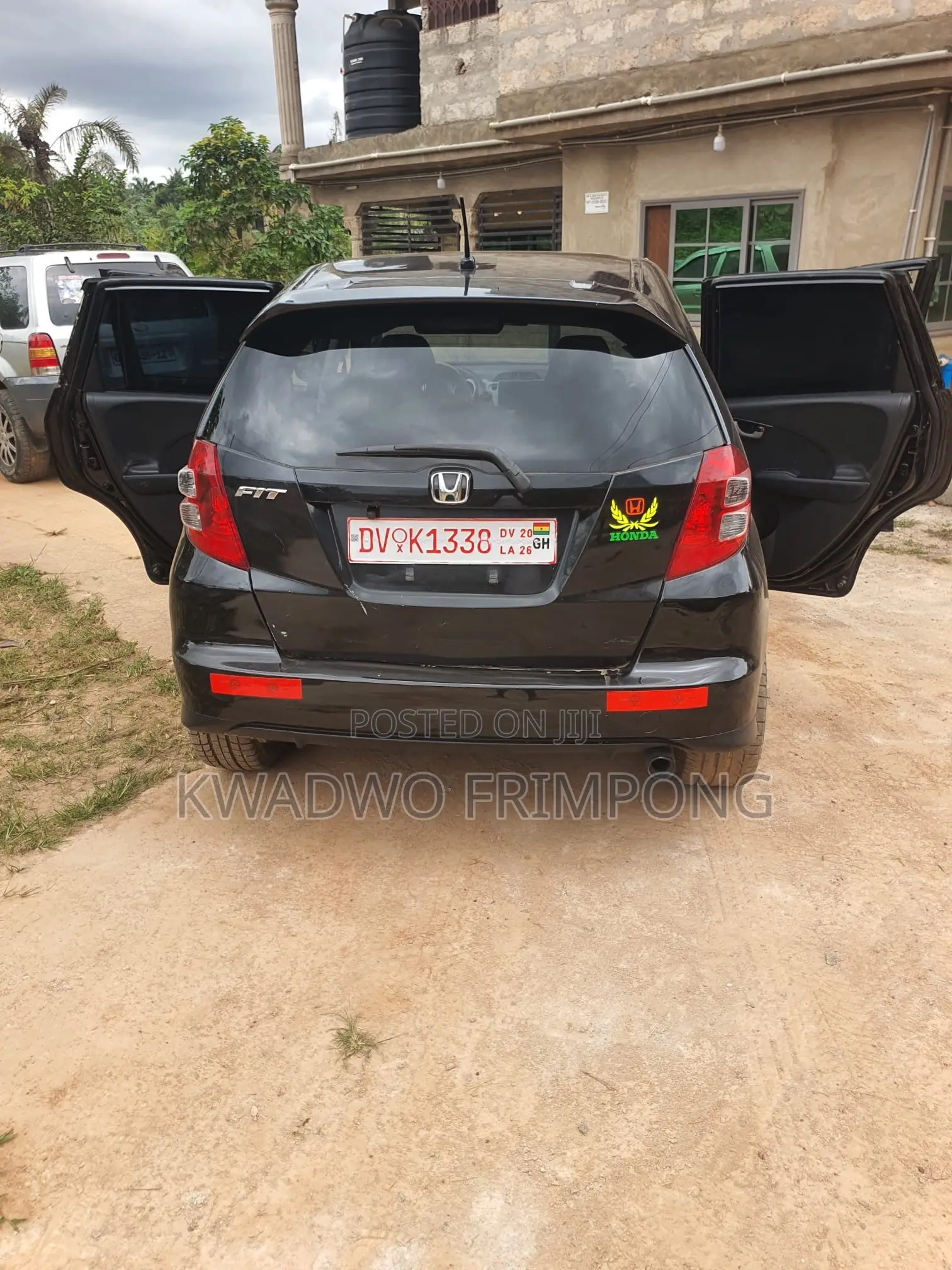 Honda Fit Automatic 2011 Black
