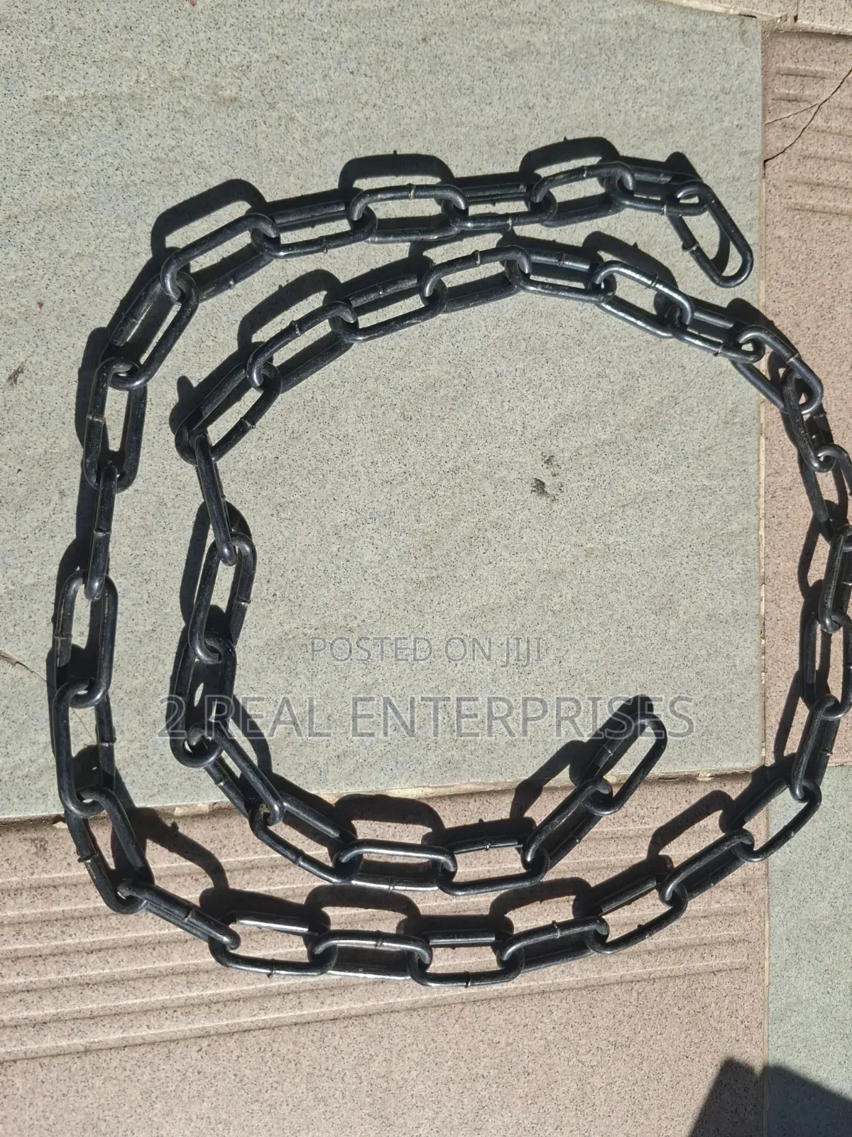 Heavy-Duty Coated Steel Security Chain (149cm 1.49m Length) 4mm Thick