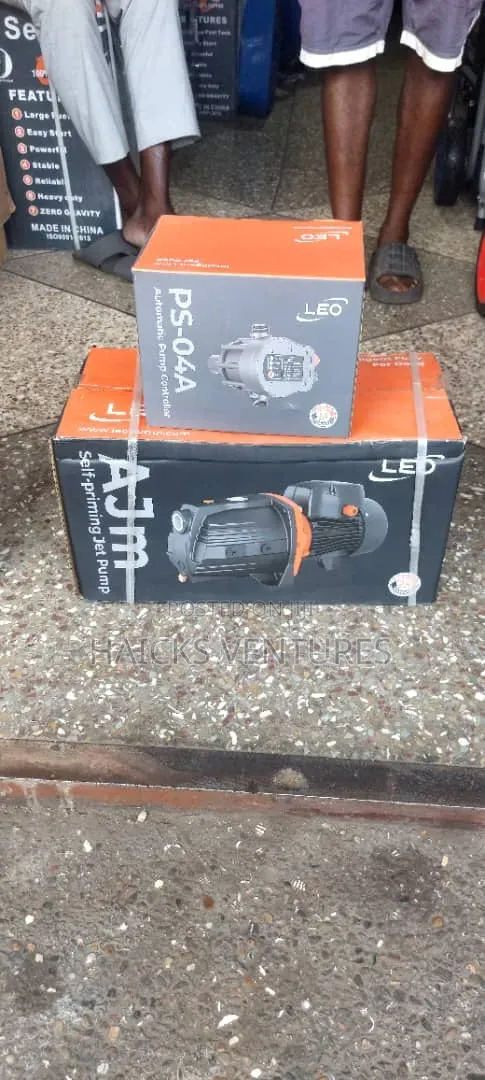 LEO AJm Self Priming Jet Water Pump + PS-04A Auto Controller