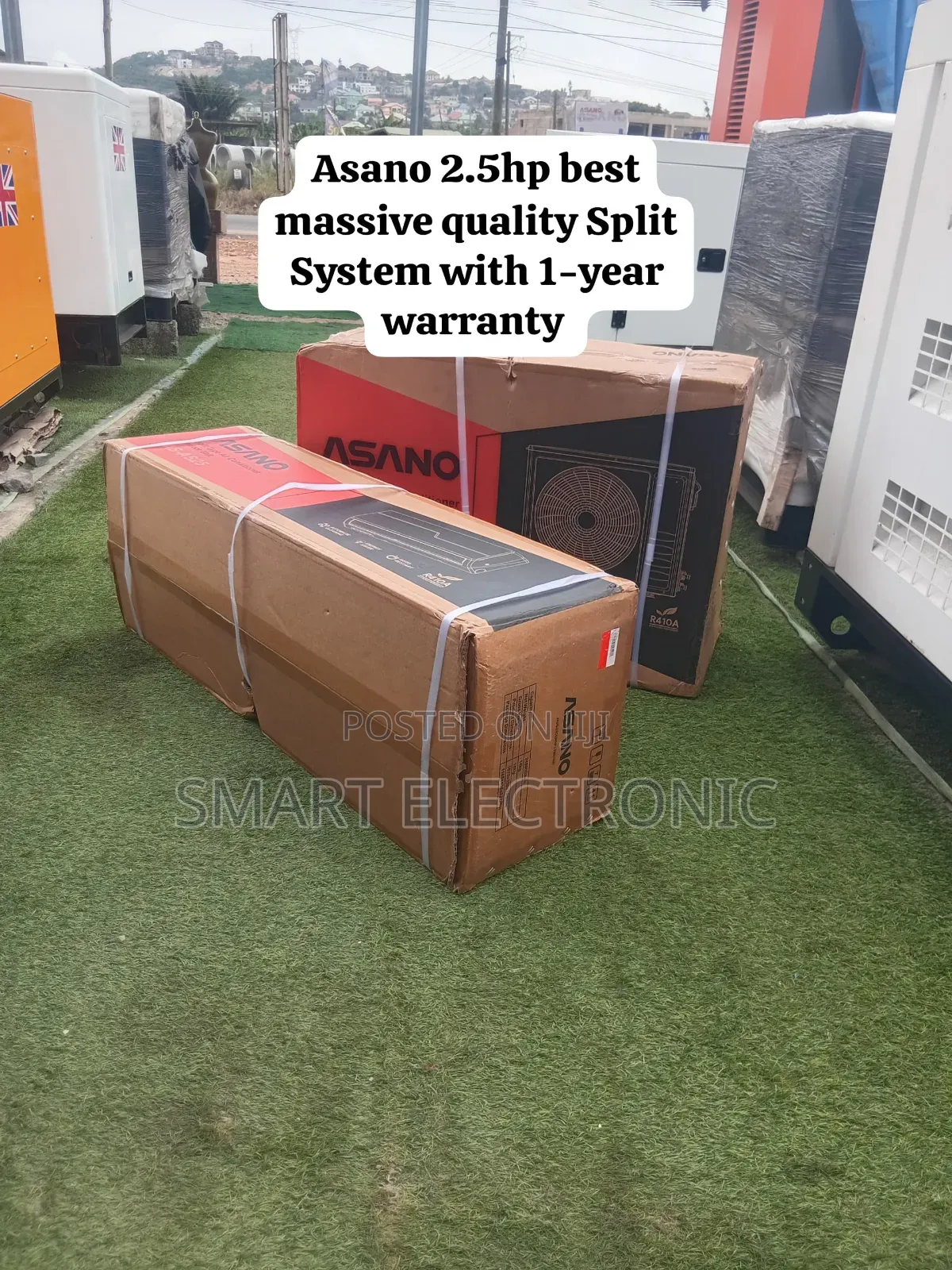 Asano 2.5HP Quality Air Conditioner Powerful Cooling Modern Comfort