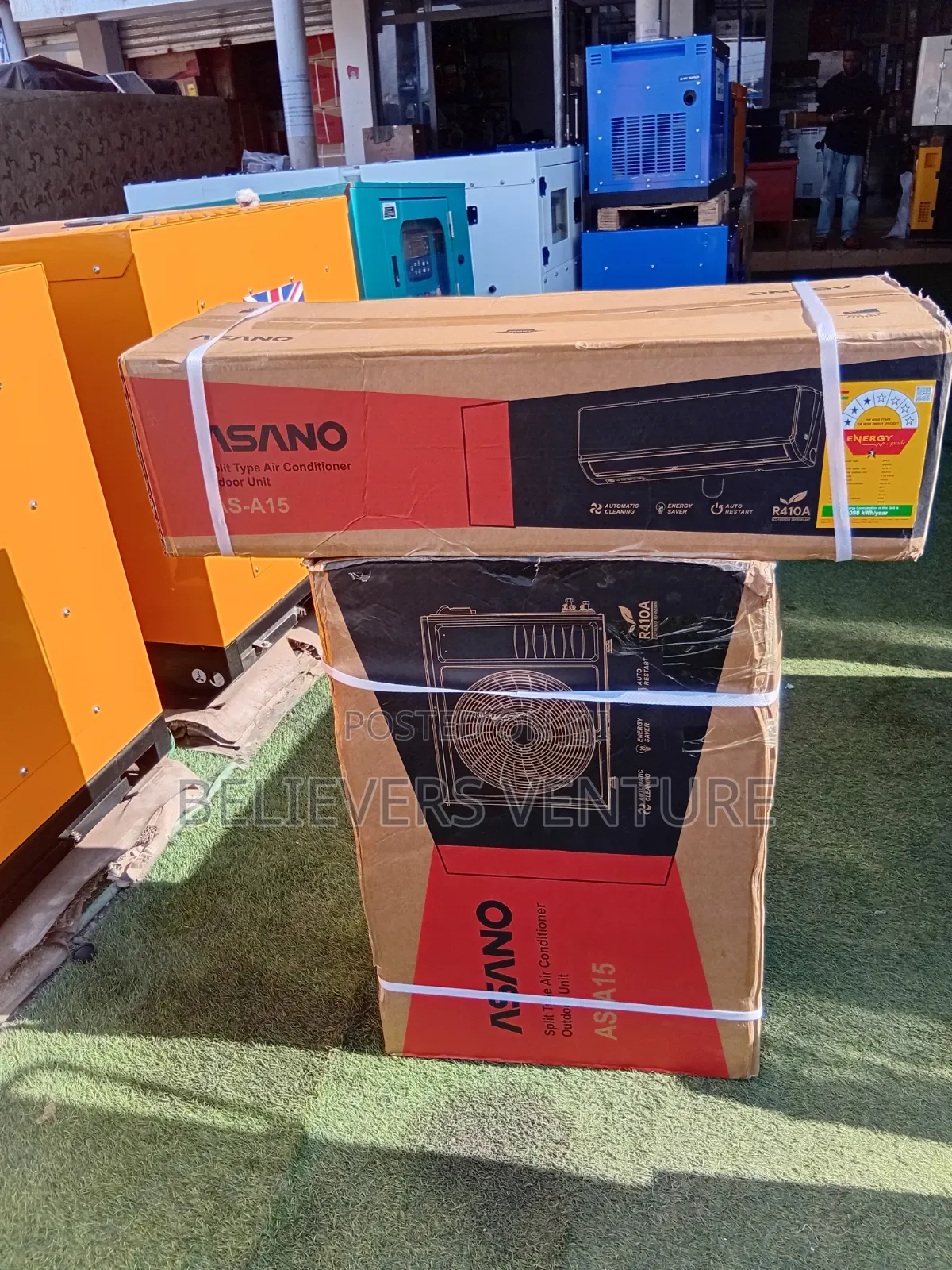Asano 1.5HP AC – Strong Cooling, Great Comfort