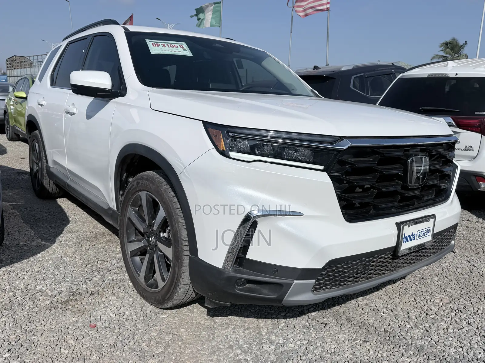 Honda Pilot Touring+ AWD 2025 White