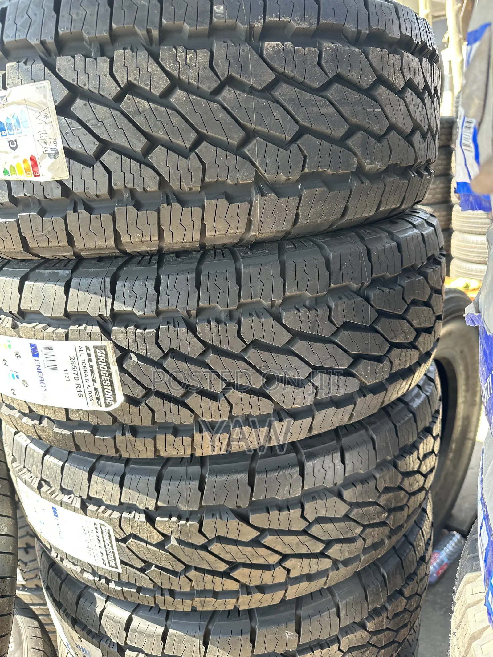 Bridgestone Tyres: 265/70r16 112t