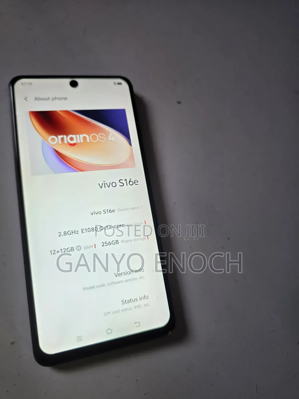 Vivo S16e 256 GB