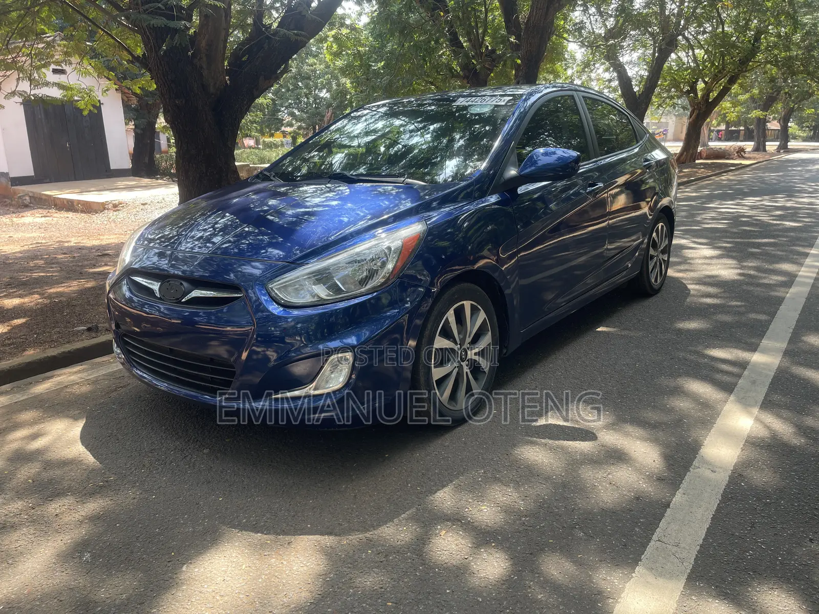Hyundai Accent 2015 Blue