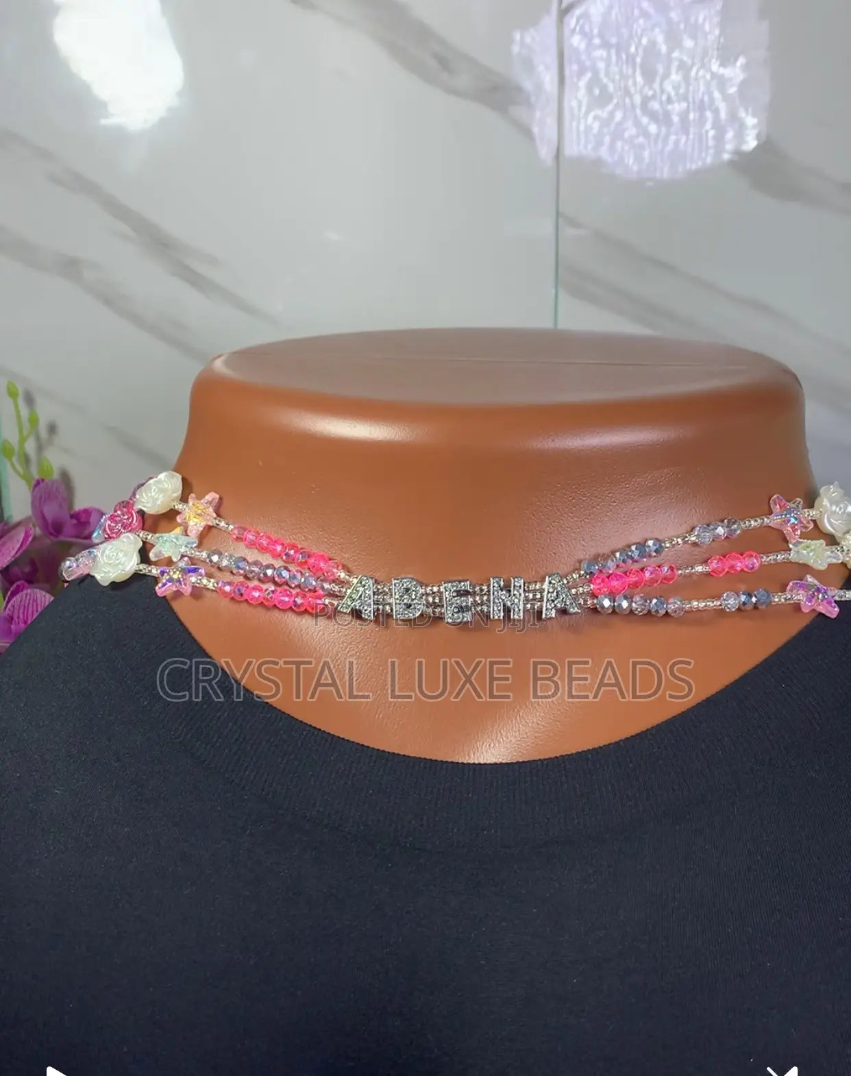 Customized Crystal Waist Beads