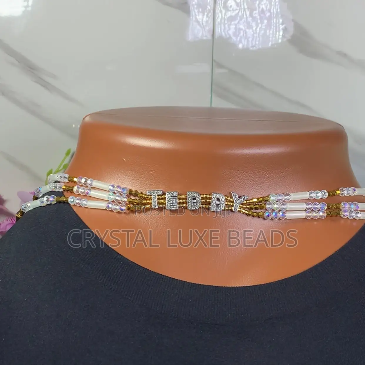 Customized Crystal Waist Beads