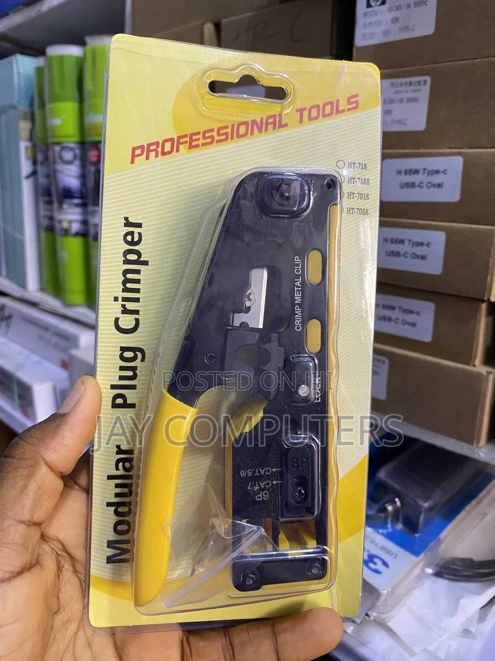 ALL IN 1 Modular Plug Crimpler
