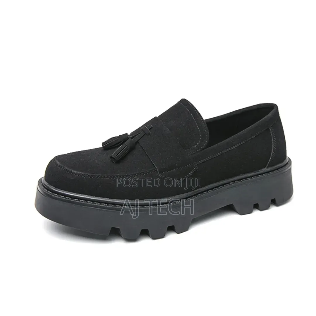 Suede Tassel Loafer