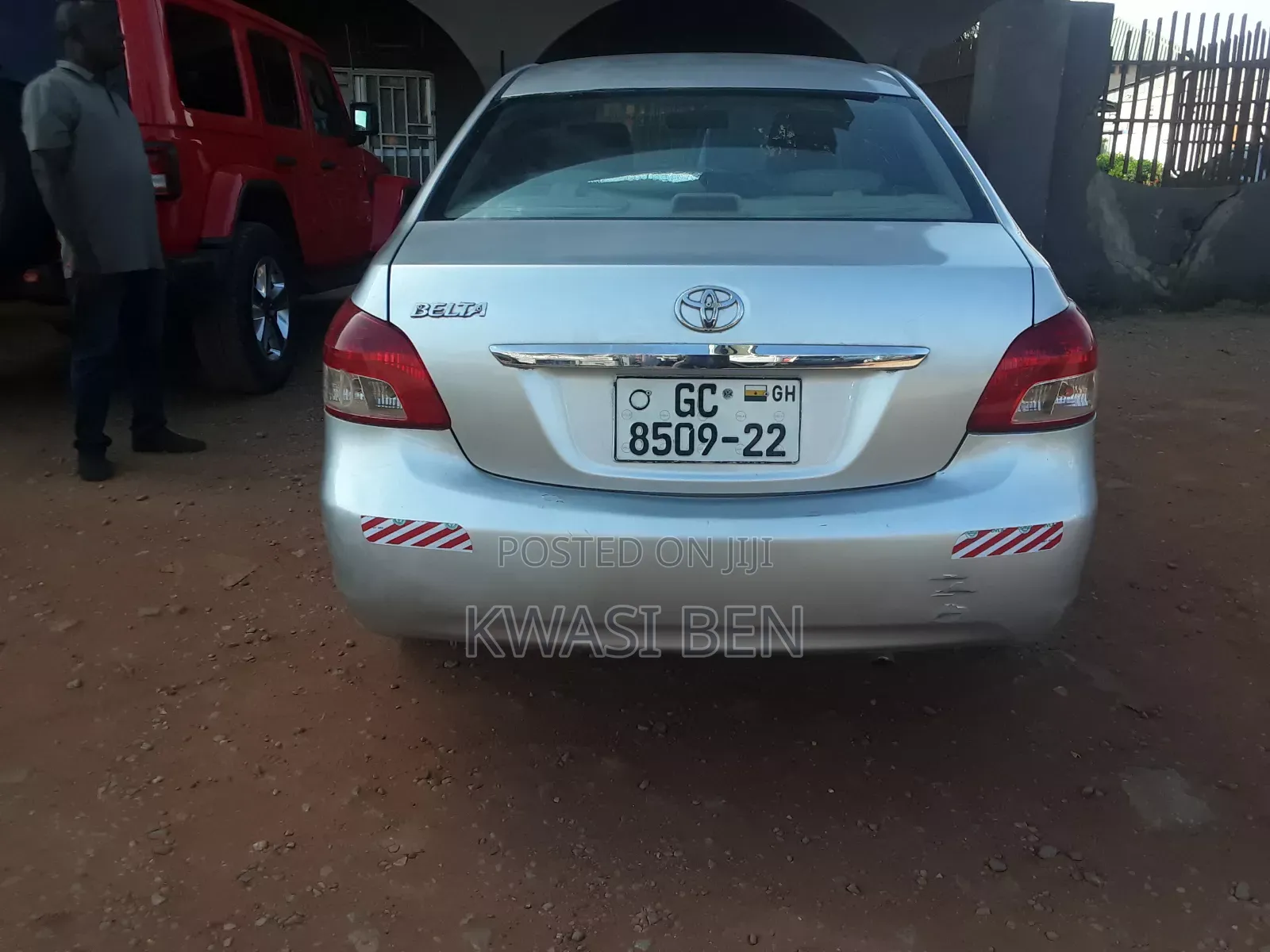 Toyota Belta 2010 Gray