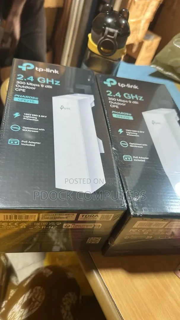 TP-Link Access Point CPE210 2.4GHz 300Mbps 9dBi Outdoor CPE