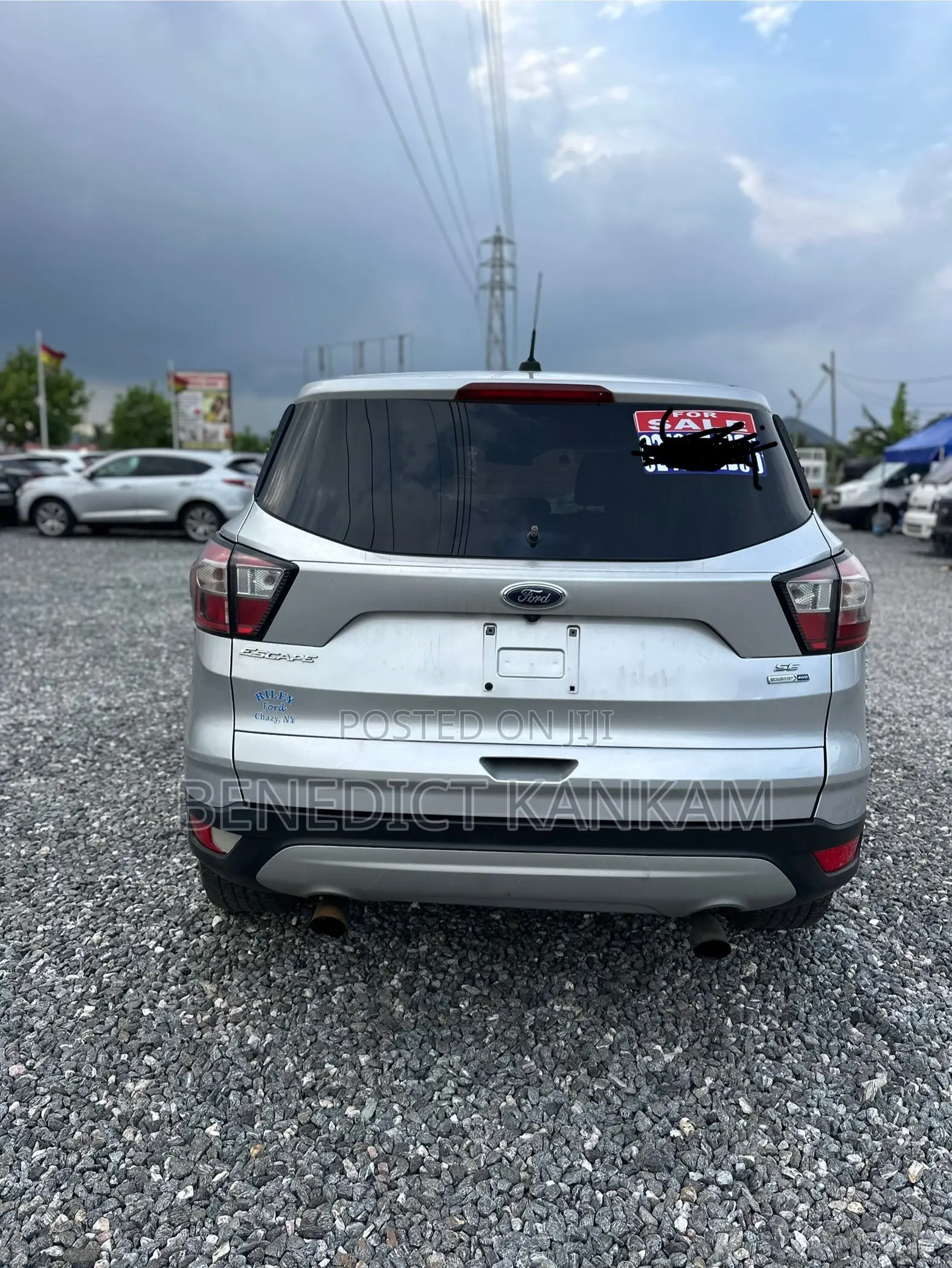 Ford Escape SE 4x4 2017 Silver