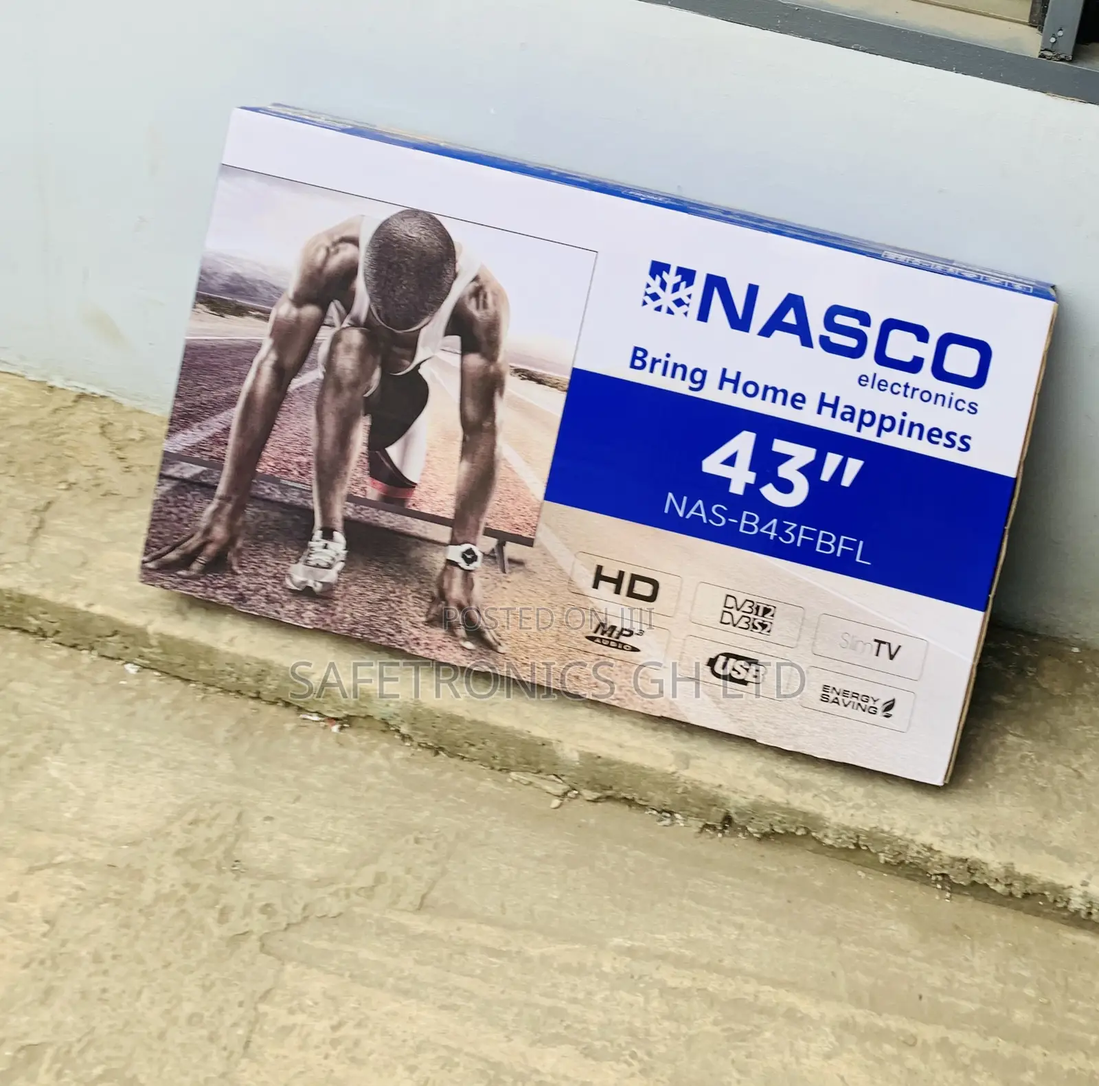 Just Shop Digital Satellite 43 Inch Nasco Full HD Led TV