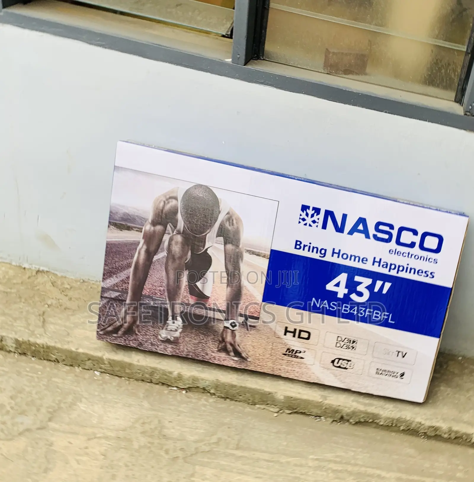 Super Powerful ~~ Nasco 43 Inch Satellite Digital Full HD Led TV