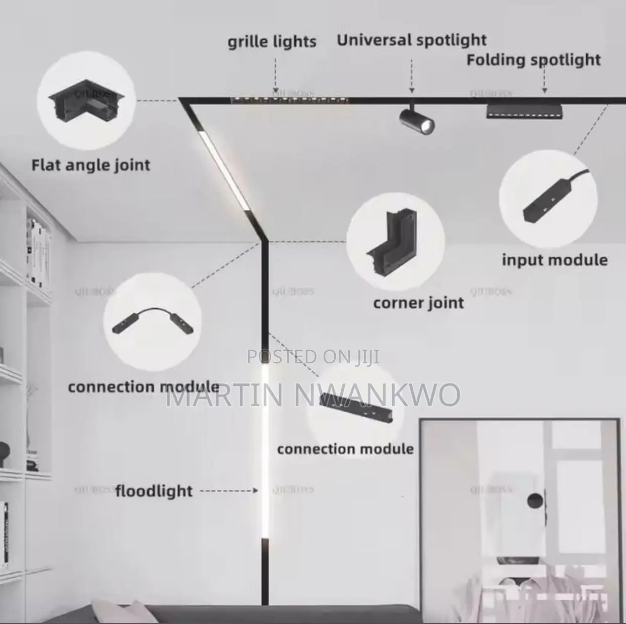 Magnetic Track Light